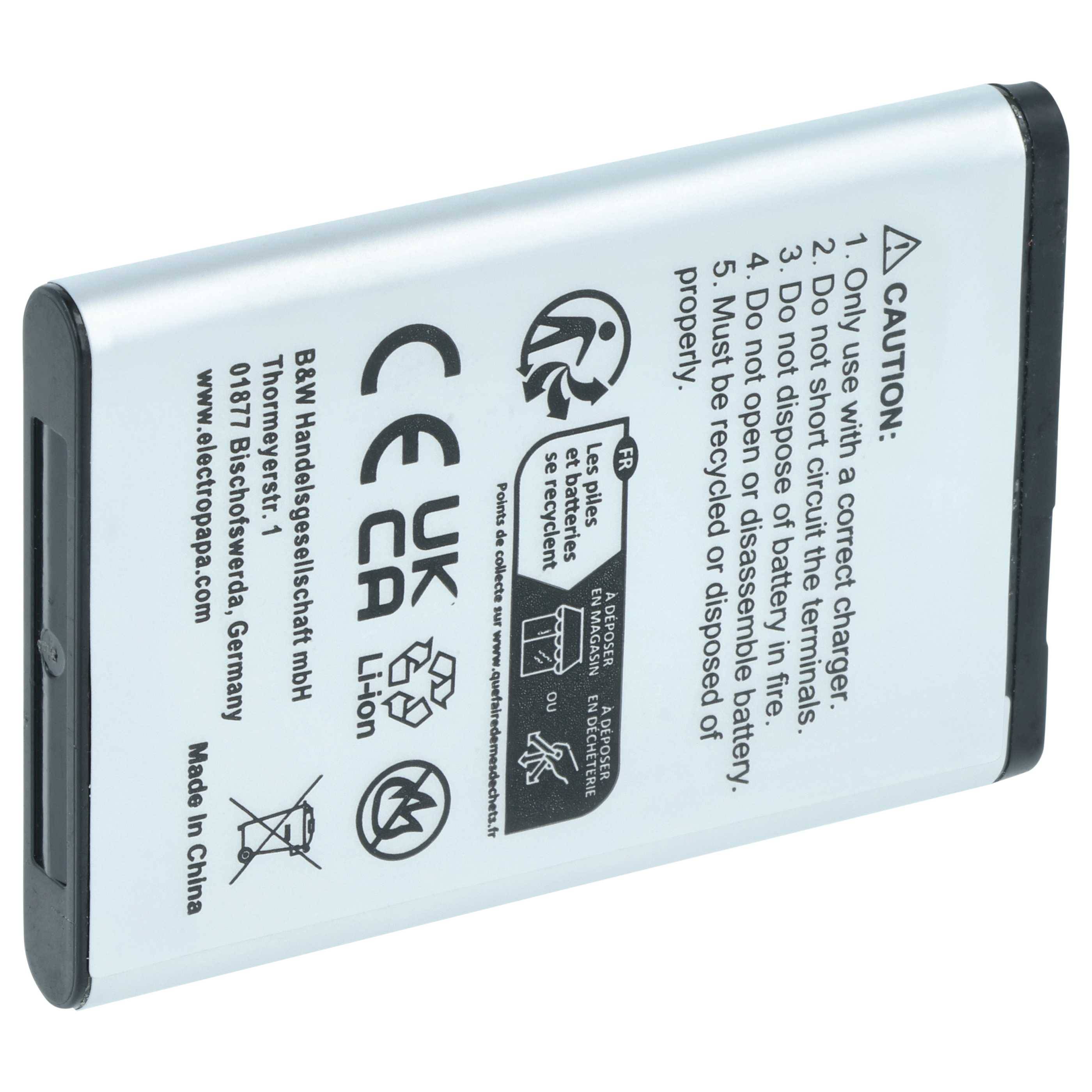 vhbw Akku kompatibel mit Samsung SGH-M150 | SGH-P910, SGH-M200, SGH-P900, SGH-M310, SGH-M620 Handy Smartphone Telefon-1