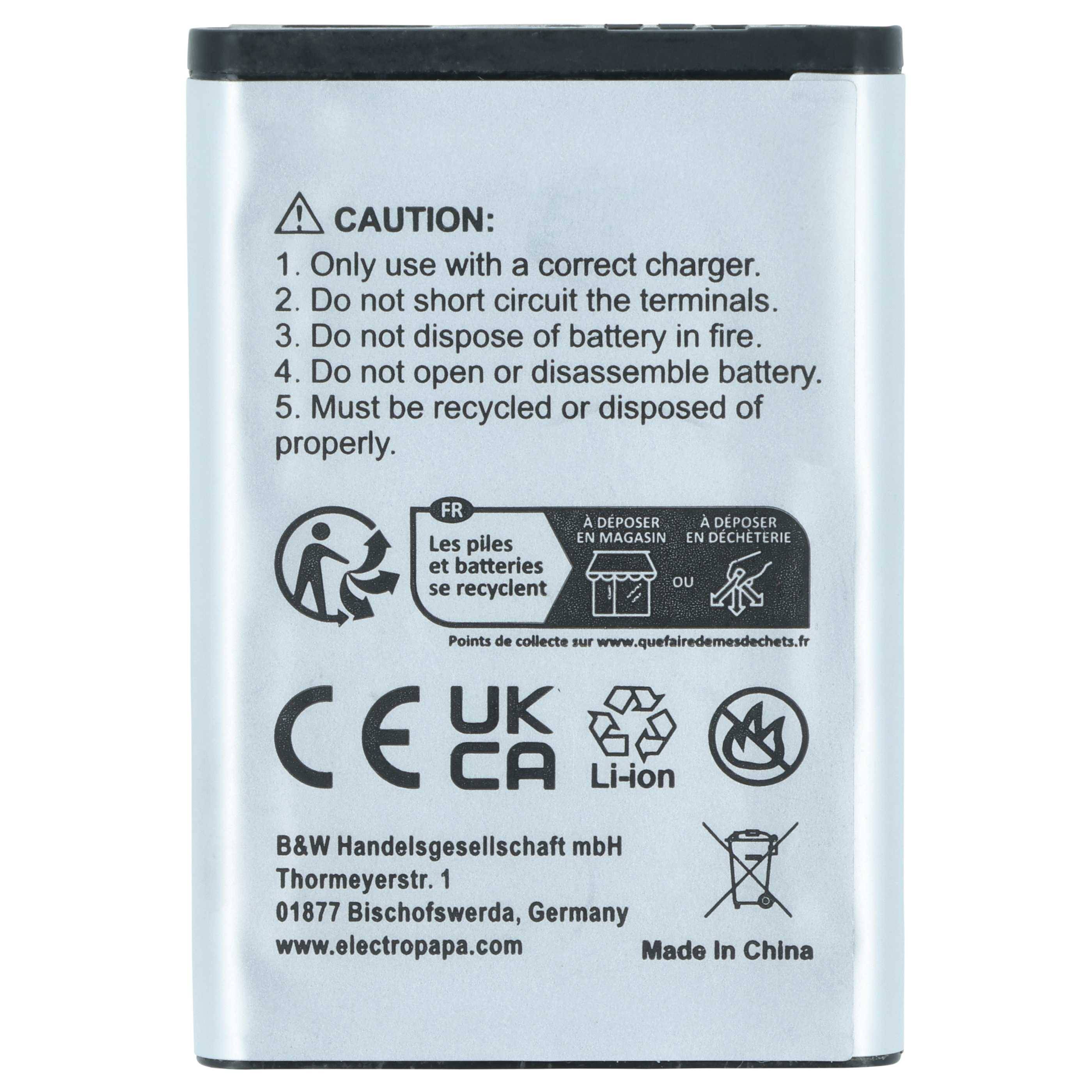 vhbw Akku kompatibel mit Samsung SGH-M150 | SGH-P910, SGH-M200, SGH-P900, SGH-M310, SGH-M620 Handy Smartphone Telefon-2