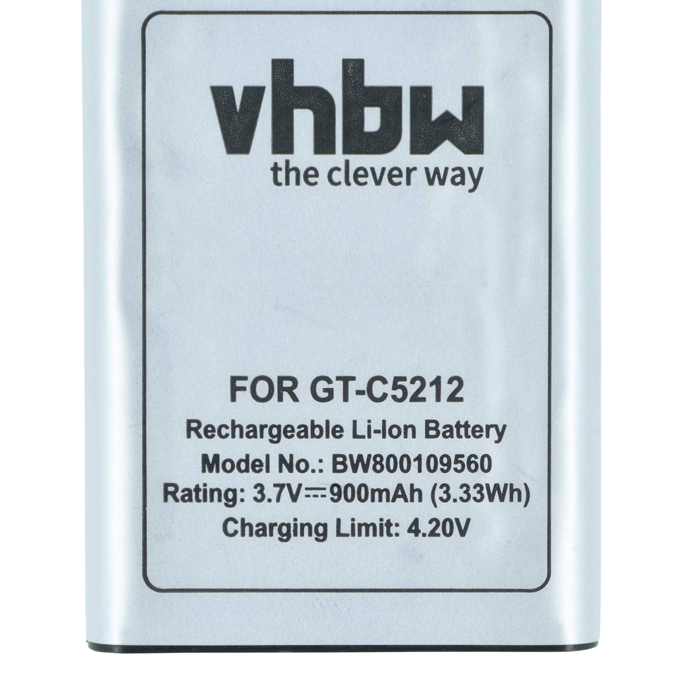 vhbw Akku kompatibel mit Samsung SGH-M150 | SGH-P910, SGH-M200, SGH-P900, SGH-M310, SGH-M620 Handy Smartphone Telefon-3