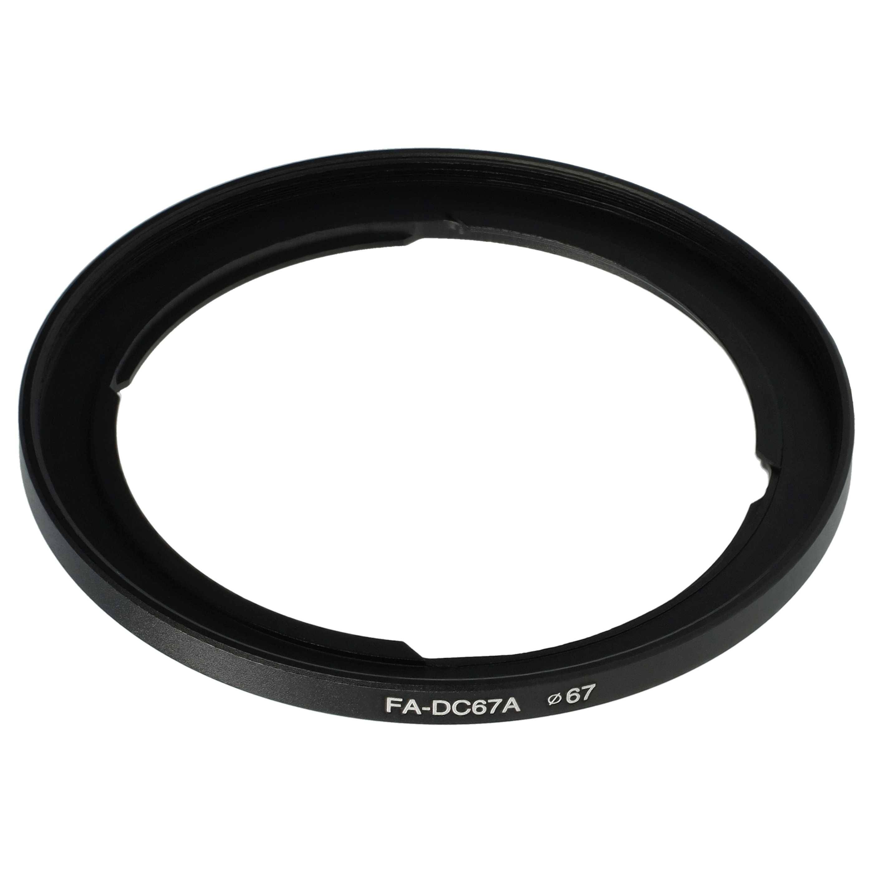 vhbw 67 mm Filteradapter kompatibel mit Canon PowerShot SX60 HS Kamera Objektiv - Adapter-0