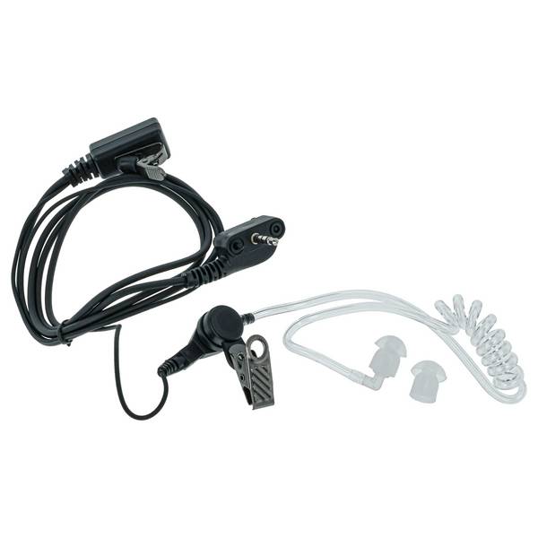 vhbw Headset kompatibel mit Yaesu / Vertex VX-354 | VX-400, VX-410, VX-414, VX-420, VX-424, VX-427, VX-450 Funkgerät