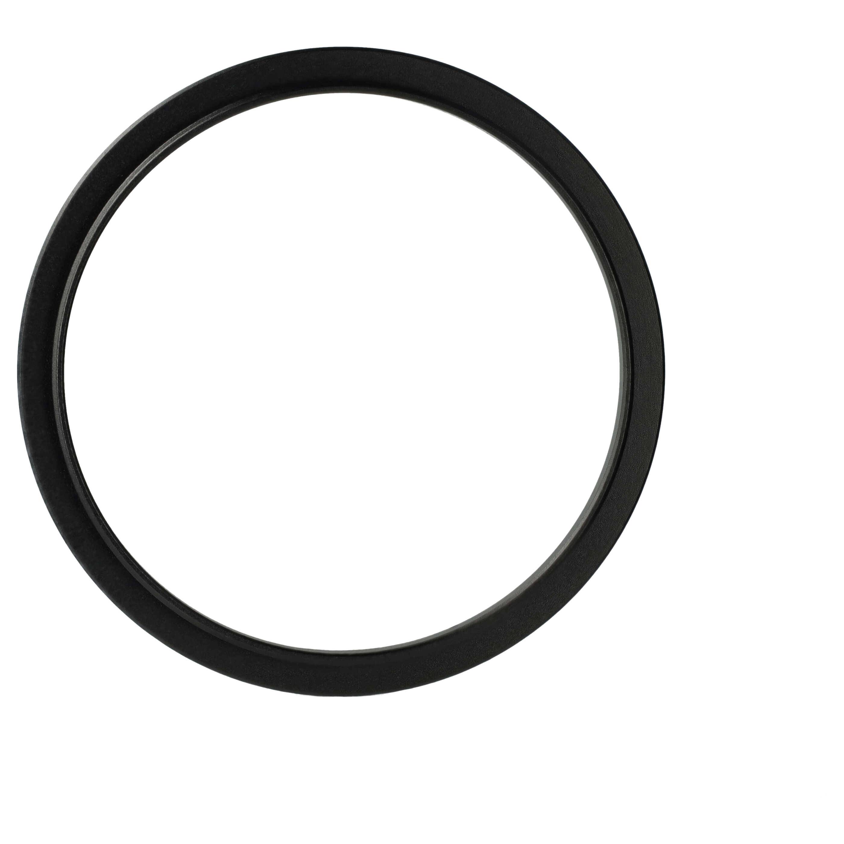 vhbw Step-Up-Ring Adapter 58mm - 62mm für Kamera Objektiv | Filteradapter, Metall Schwarz-1