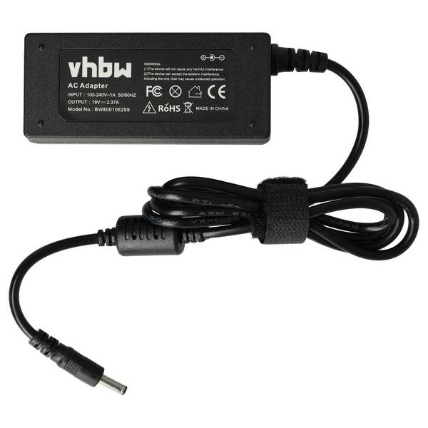 vhbw 1x Netzteil kompatibel mit Asus ZenBook UX21E | UX21, UX31, UX30S, UX20, Flip UX360, UX21A, UX30E, UX30 Notebook