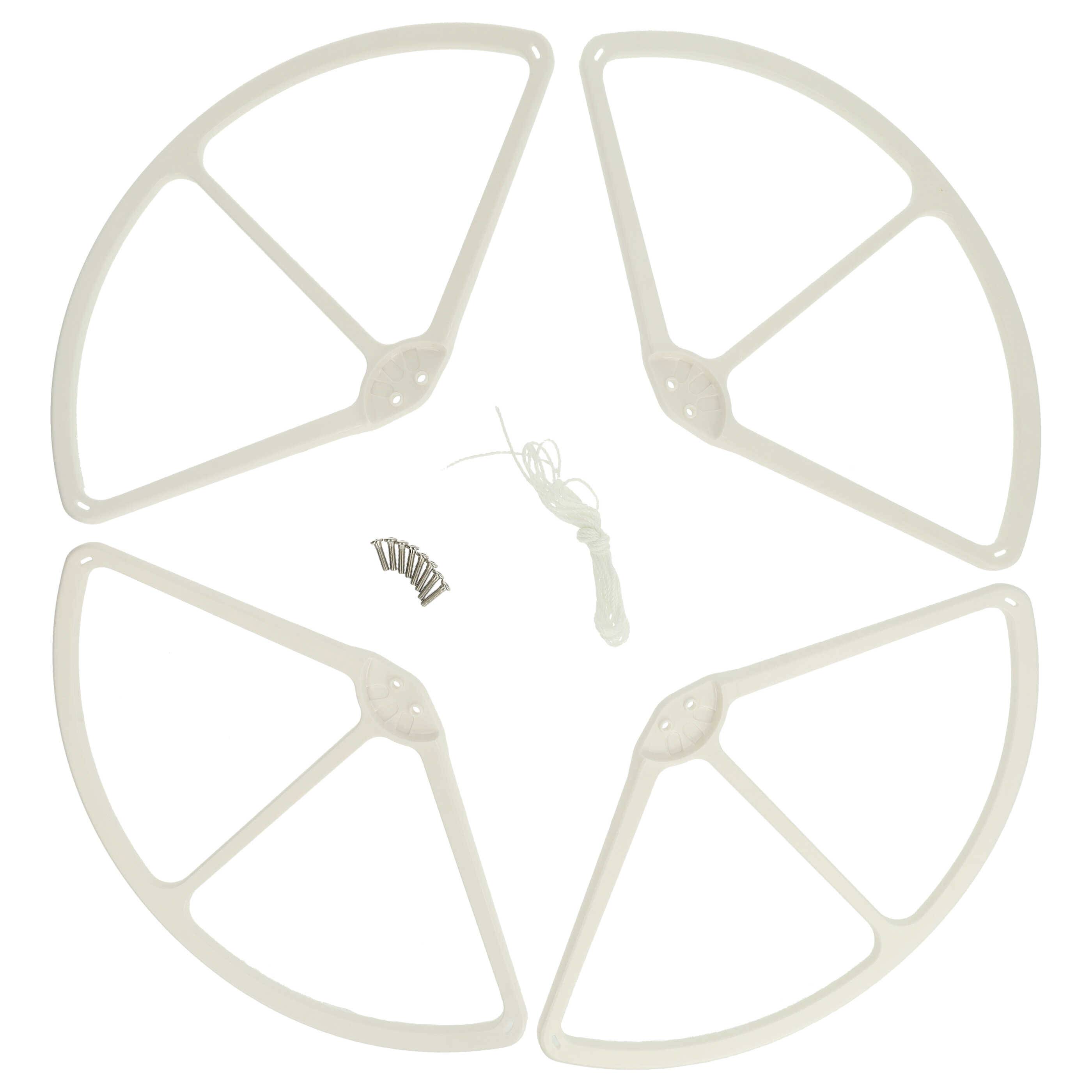 vhbw 4x Propellerschutz kompatibel mit DJI Phantom 2 Vision + plus, FC40 | für 3 Professional, 3 Advanced, 2 Vision, 2-0