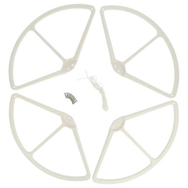 vhbw 4x Propellerschutz kompatibel mit DJI Phantom 2 Vision + plus, FC40 | für 3 Professional, 3 Advanced, 2 Vision, 2