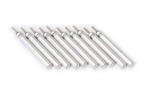 vhbw 10x Stabbatterie Typ CR322 | CR435, BR435, CR311 kompatibel mit LED Posen Angeln Schwimmer (50 mAh, 3 V, Li-Ion)