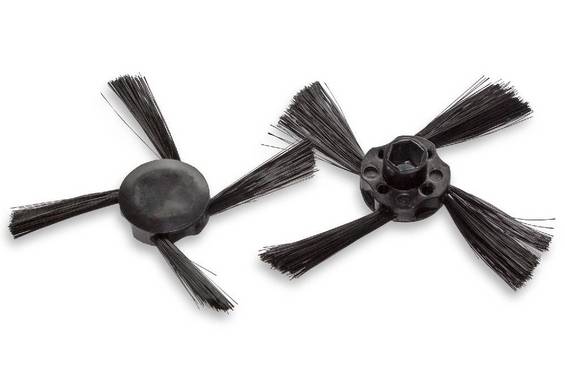 vhbw 2x Seitenbürste kompatibel mit Neato Botvac Connected D10 | Connected D4, Connected D3 Saugroboter -