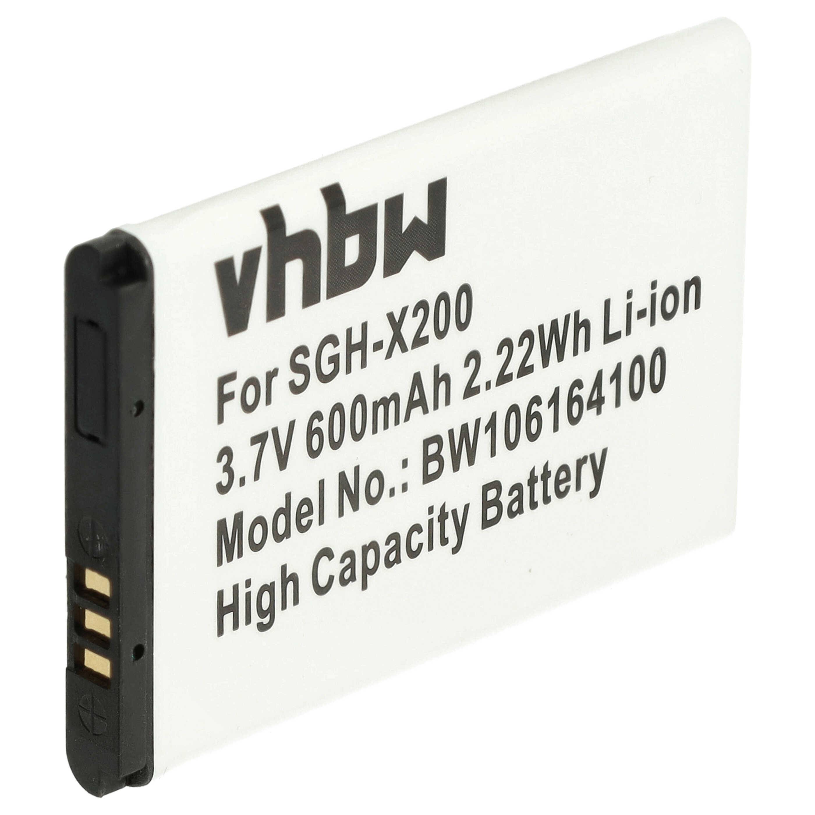 vhbw Akku kompatibel mit Samsung SGH-E2100 | SGH-E2120, SGH-E2121, SGH-E2210, SGH-E250, SGH-E380, SGH-E500 Handy-0
