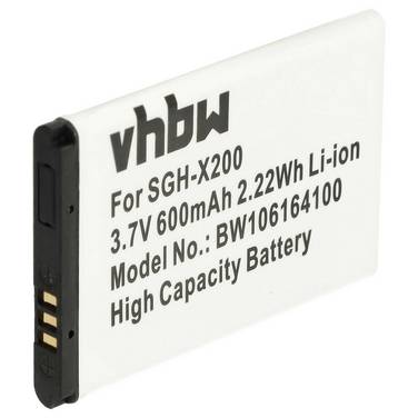 vhbw Akku kompatibel mit Samsung SGH-E2100 | SGH-E2120, SGH-E2121, SGH-E2210, SGH-E250, SGH-E380, SGH-E500 Handy