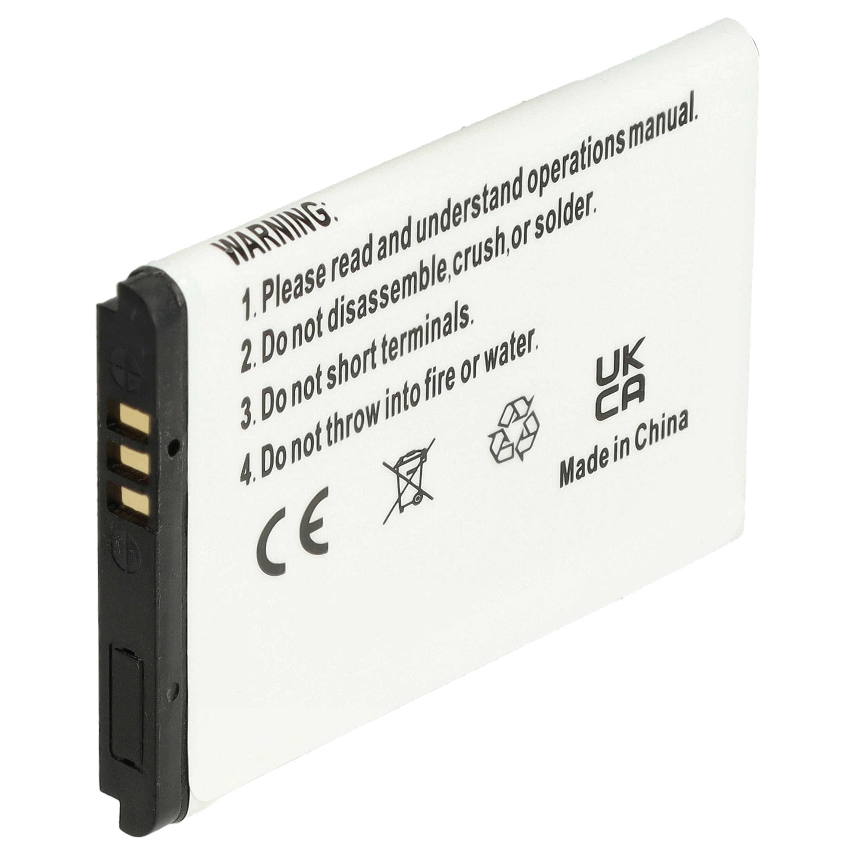 vhbw Akku kompatibel mit Samsung SGH-E2100 | SGH-E2120, SGH-E2121, SGH-E2210, SGH-E250, SGH-E380, SGH-E500 Handy-1