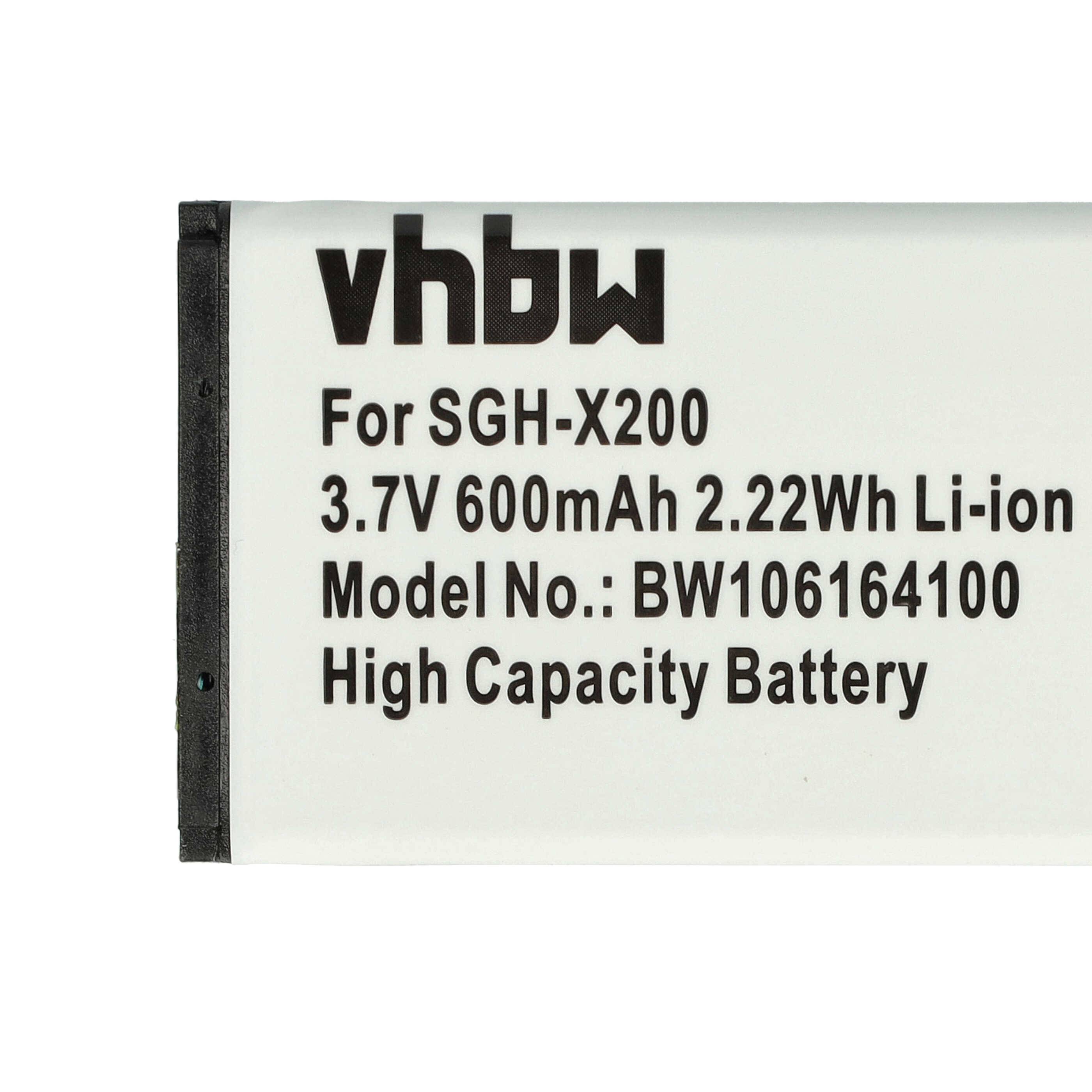 vhbw Akku kompatibel mit Samsung SGH-E2100 | SGH-E2120, SGH-E2121, SGH-E2210, SGH-E250, SGH-E380, SGH-E500 Handy-4