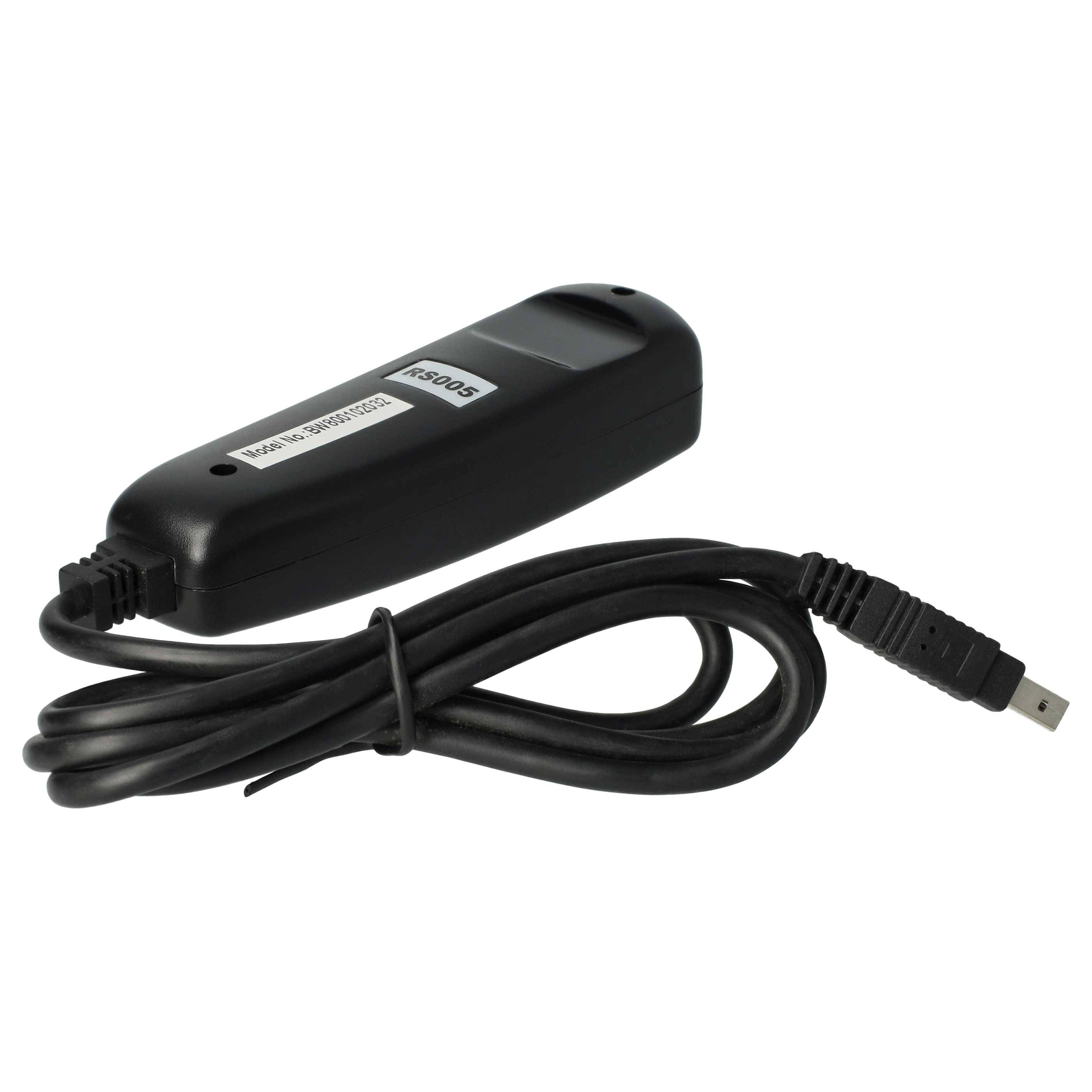 vhbw Fernauslöser Fernbedienung Kabel Ersatz für Nikon MC-DC1 für Kamera | 1 m, 2-stufige Auslösefunktion-1
