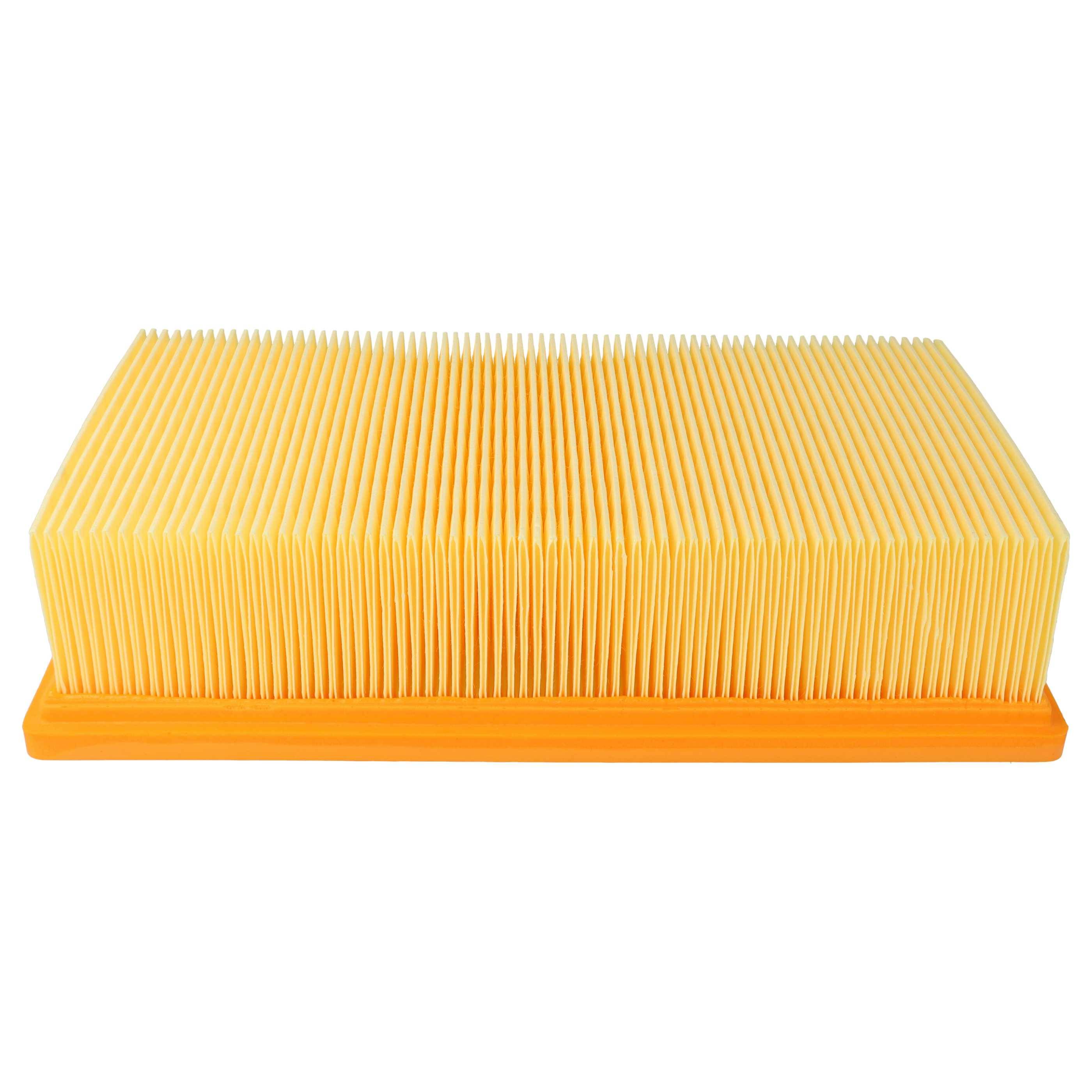 vhbw 5x Flachfaltenfilter F7 Ersatz für Kärcher 6.904-206.0 | 6.904-176.0, 6.904-190.0, 6.904-287.0, 6.904-360.0-1