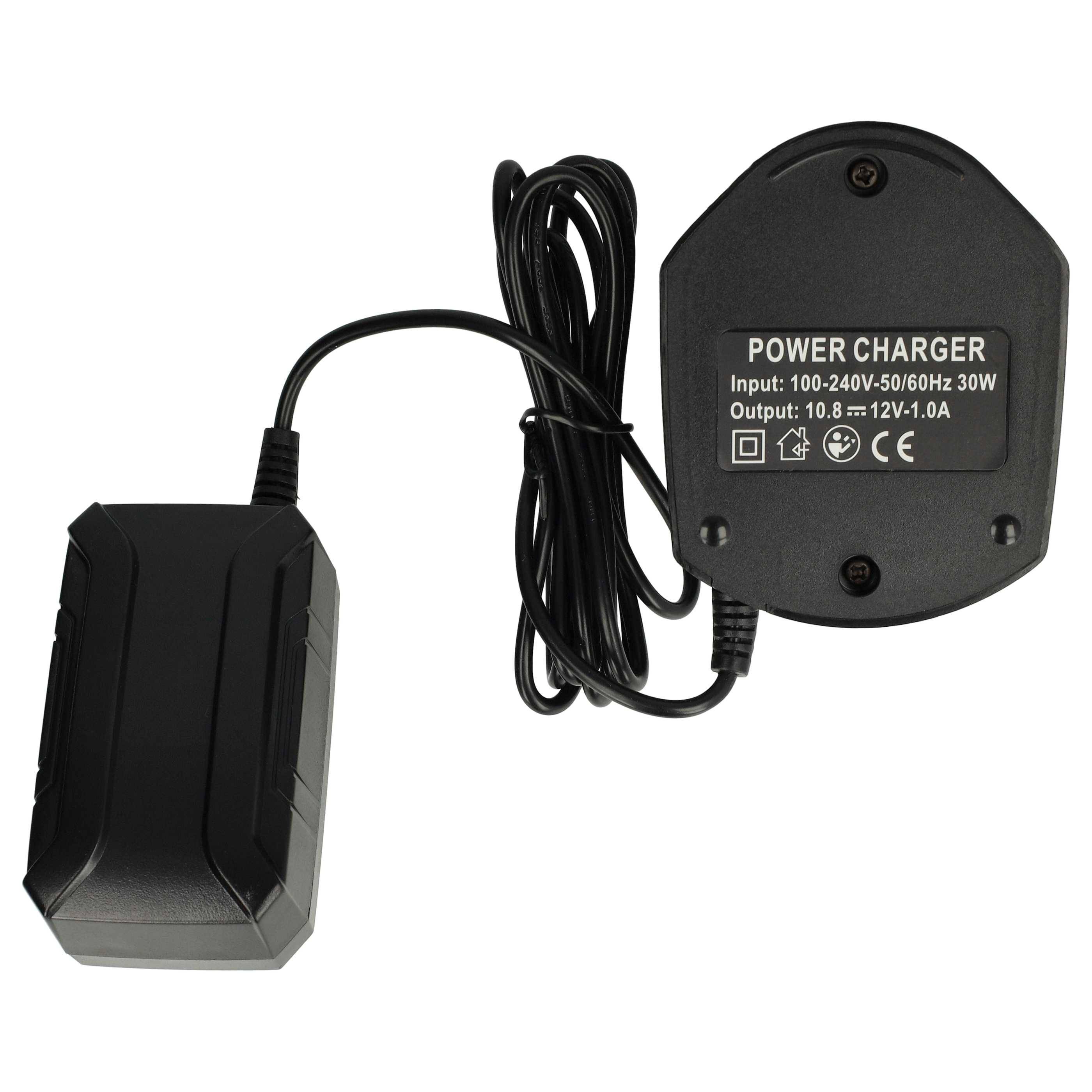 vhbw Ladegerät kompatibel mit Dremel 8200, 8200 Multi Max, 8220, 8300, 8300 Multi Max Werkzeug Akkus - Typ 1-1