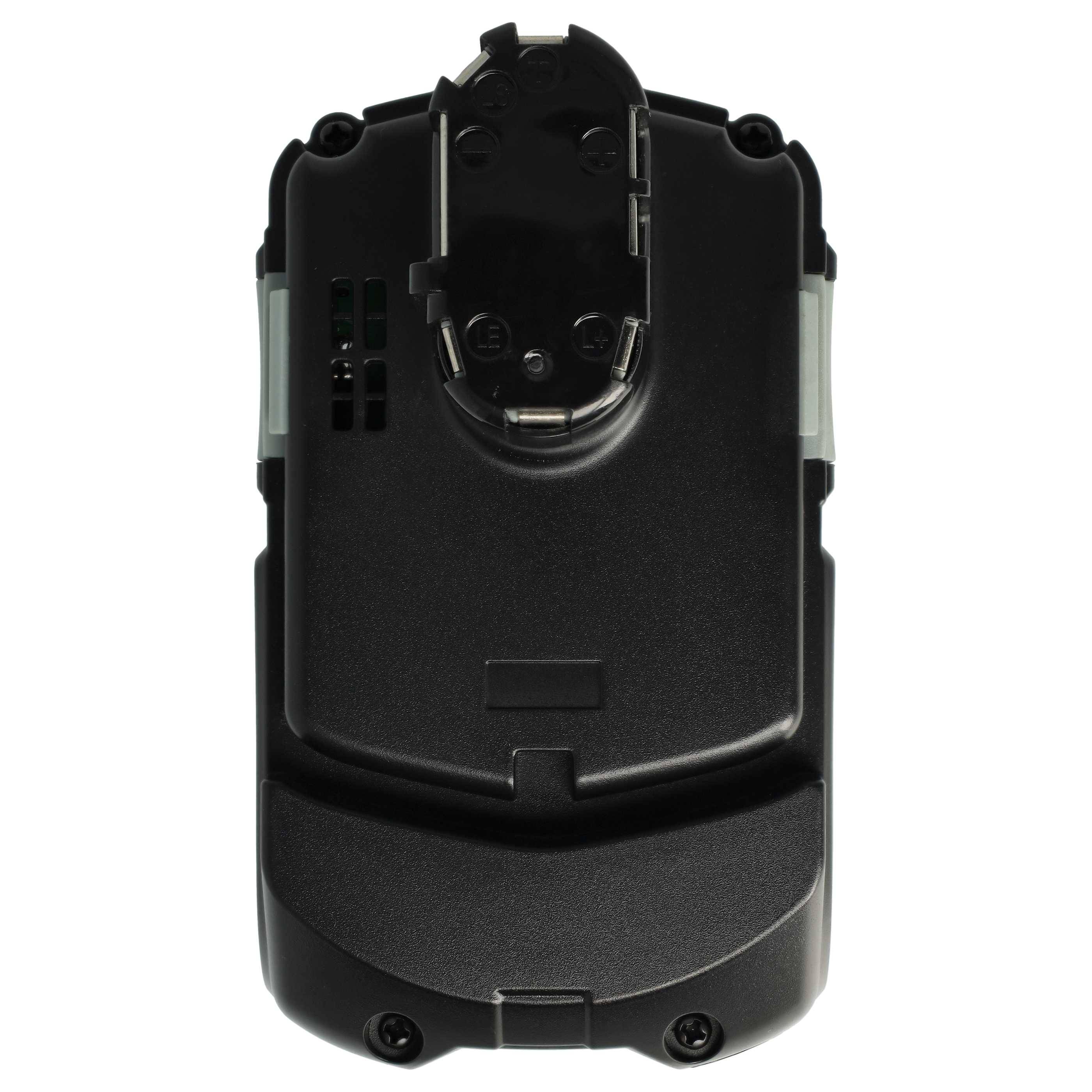 vhbw Akku kompatibel mit Hitachi WH18DLP4 | WR18DLP4, WR 18DMR, WH 18DMR, WR 18DL, WH 18DL Werkzeug (3000 mAh, Li-Ion-2