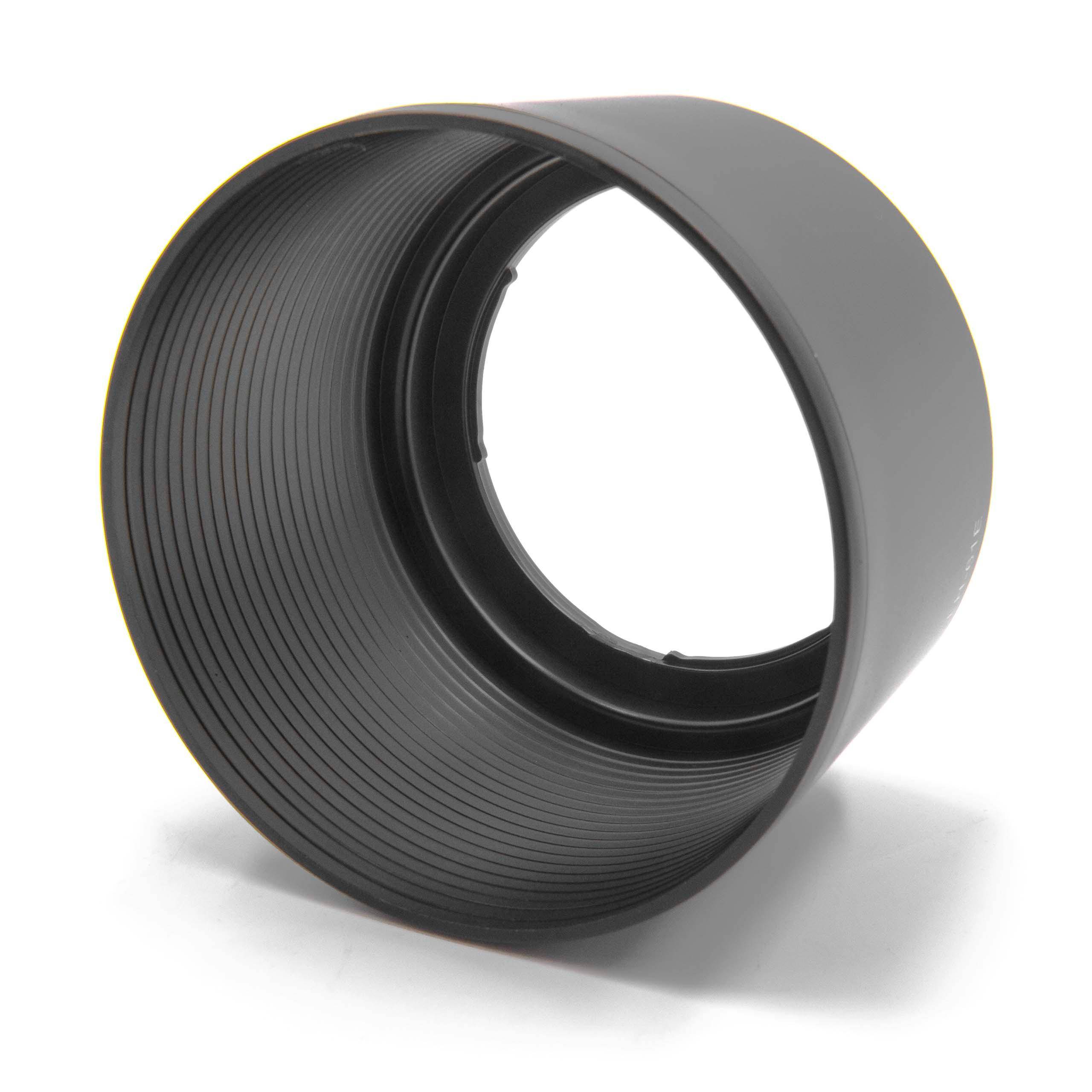 vhbw Gegenlichtblende Ersatz für Olympus LH-61E für Objektiv | Schwarz, Kunststoff, Rund, 9,1 cm-1