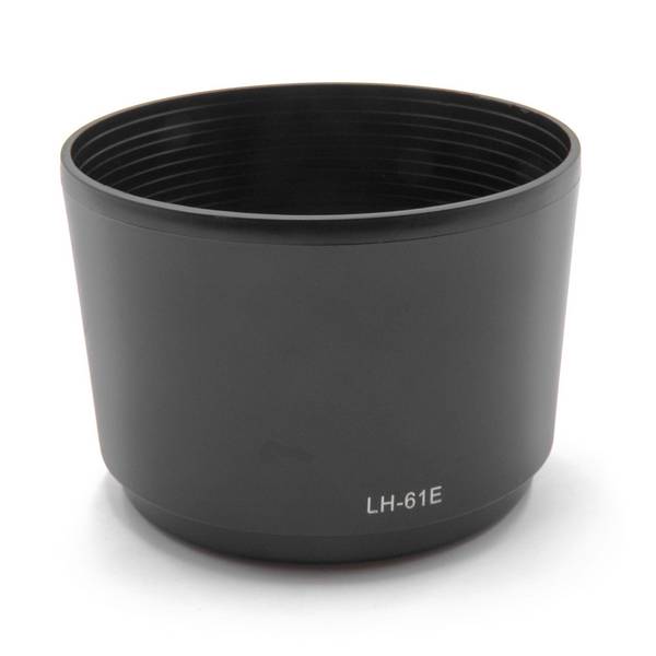 vhbw Gegenlichtblende Ersatz für Olympus LH-61E für Objektiv | Schwarz, Kunststoff, Rund, 9,1 cm