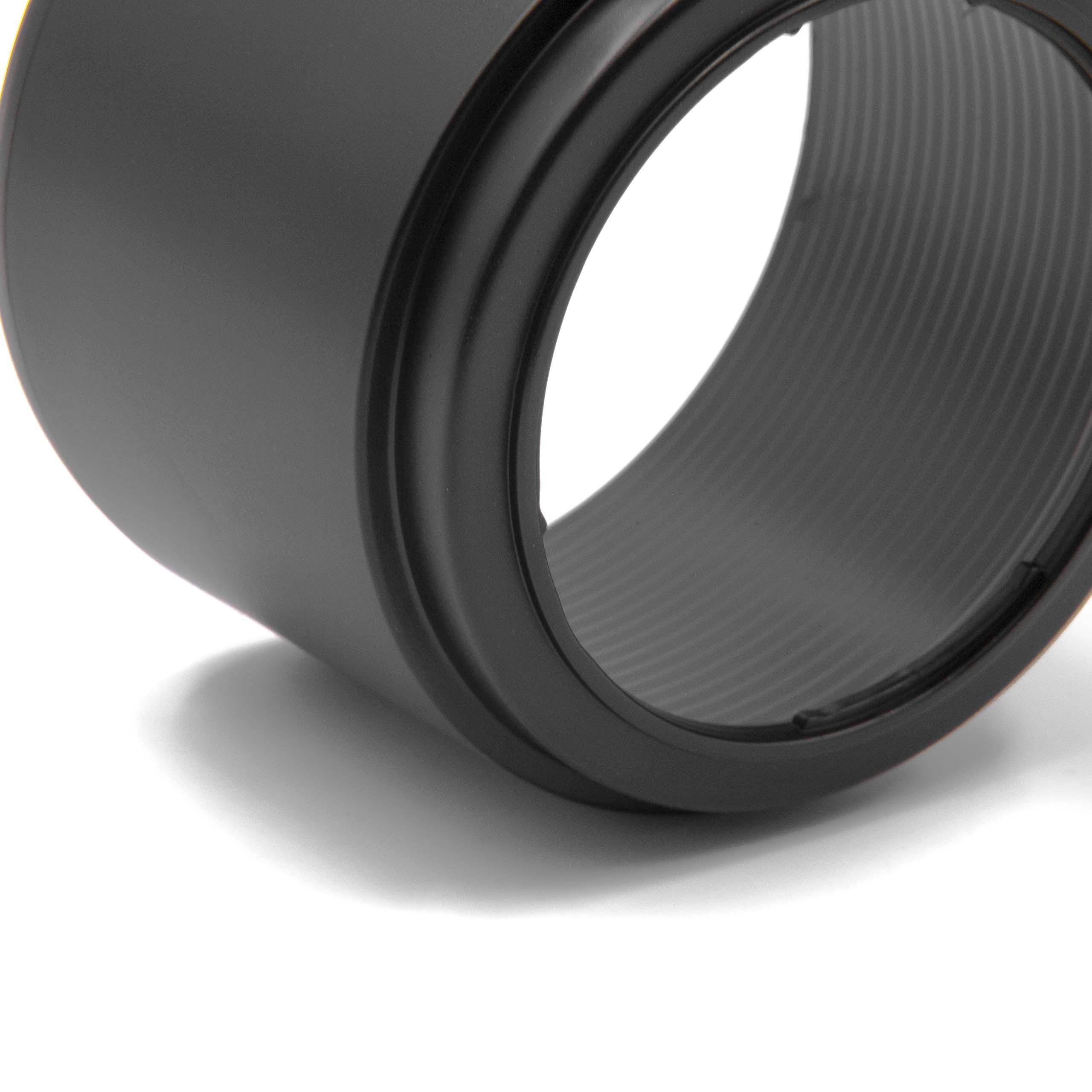 vhbw Gegenlichtblende Ersatz für Olympus LH-61E für Objektiv | Schwarz, Kunststoff, Rund, 9,1 cm-4