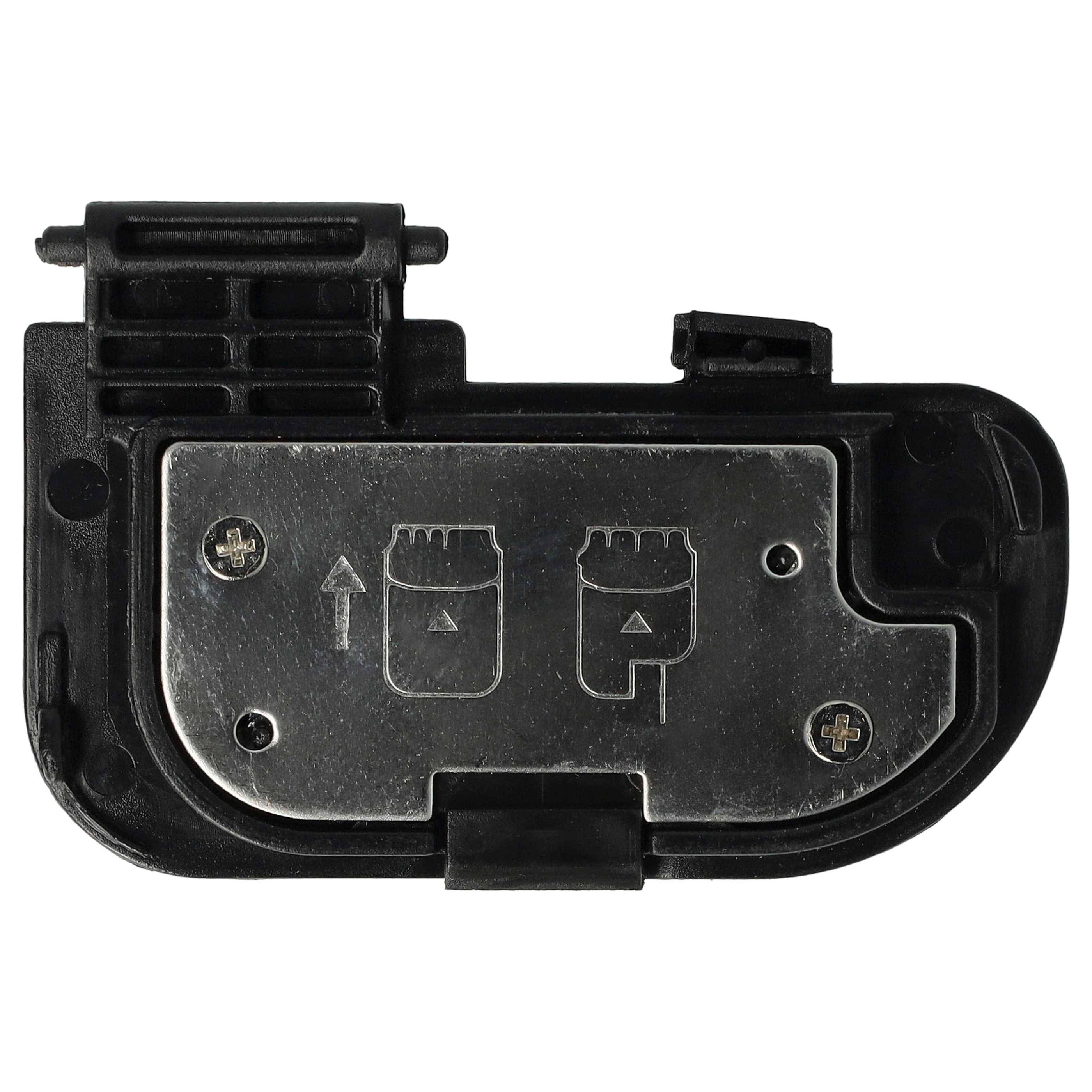 vhbw Akkudeckel kompatibel mit Canon EOS 70D Kamera | Batteriegriff - Abdeckung, Cover, Batteriefachdeckel-2