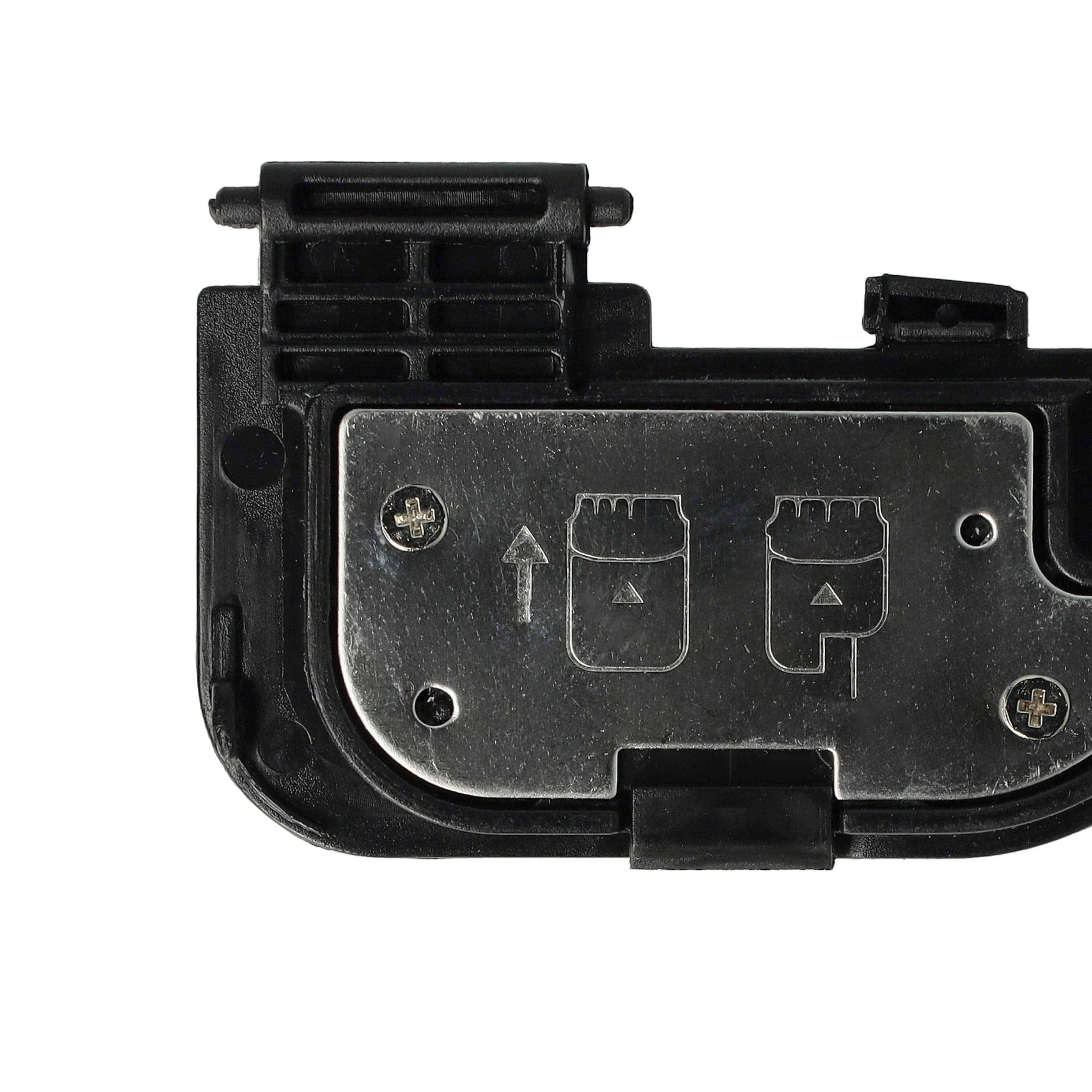 vhbw Akkudeckel kompatibel mit Canon EOS 70D Kamera | Batteriegriff - Abdeckung, Cover, Batteriefachdeckel-4