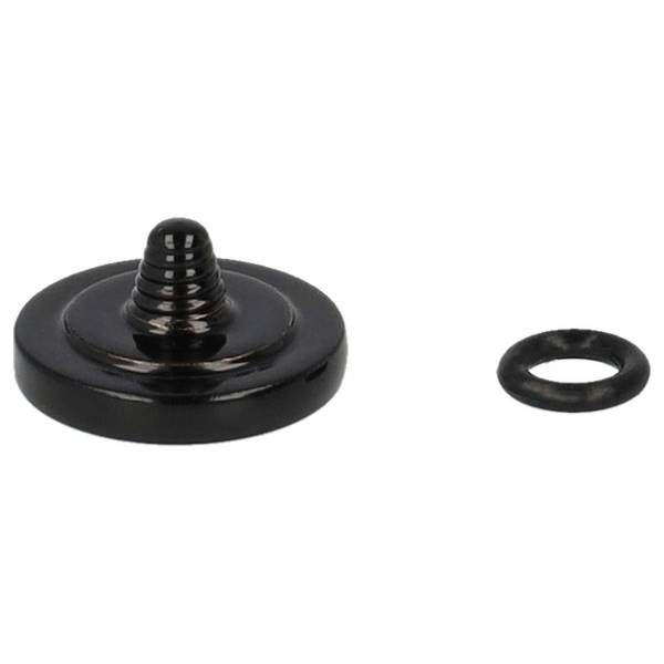 vhbw Auslöseknopf kompatibel mit Kodak P880 Kamera | Ergonomischer Ersatzknopf, Metall, Schwarz
