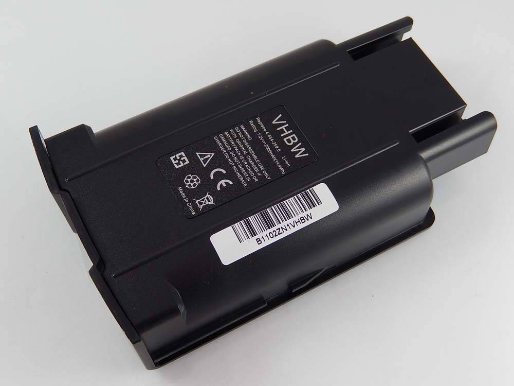 vhbw Akku kompatibel mit Kärcher EB 30/1 1.545-103.0 | 1.545-107.0, 1.545-100.0, 1.545-102.0 Staubsauger Schwarz (2000-0