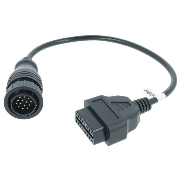 vhbw OBD Adapter 14Pin-OBD1 auf OBD2 kompatibel mit Mercedes Vito | Sprinter, Volkswagen LT - 30 cm