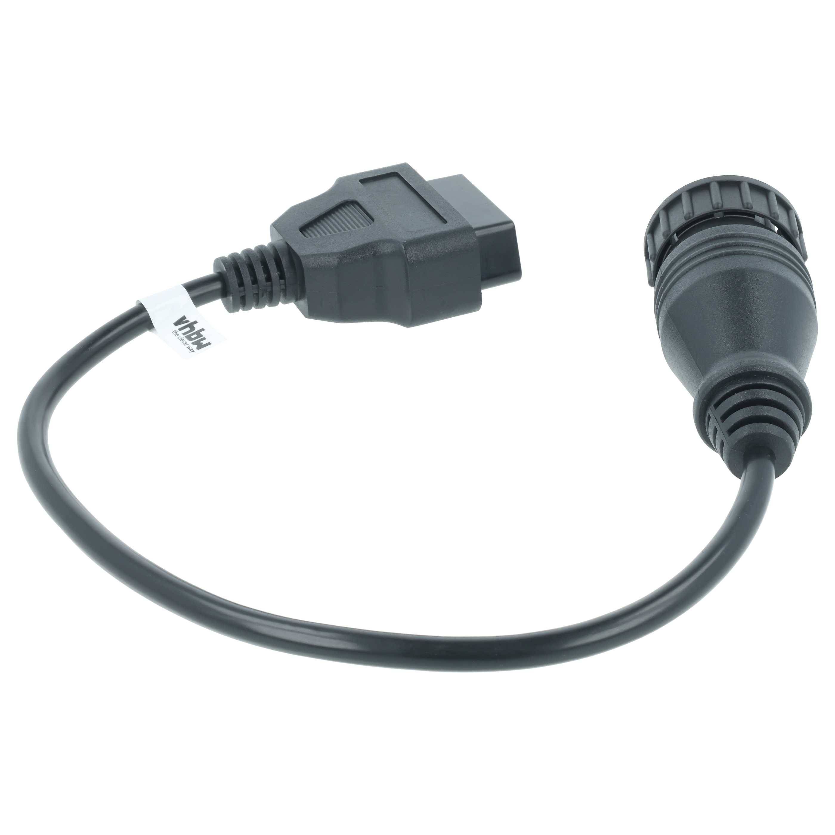 vhbw OBD Adapter 14Pin-OBD1 auf OBD2 kompatibel mit Mercedes Vito | Sprinter, Volkswagen LT - 30 cm-1