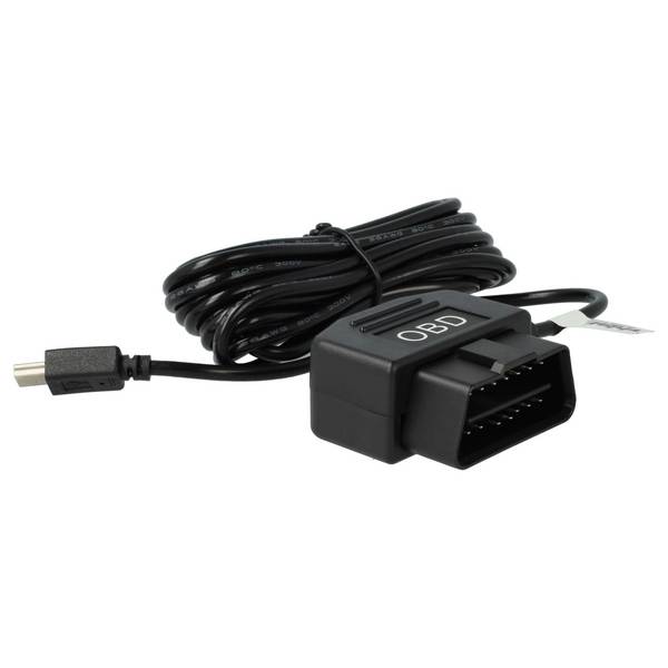 vhbw OBD2 Mini-USB Kabel Ladekabel | für Dashcam GPS Navi Smartphone 3,5m