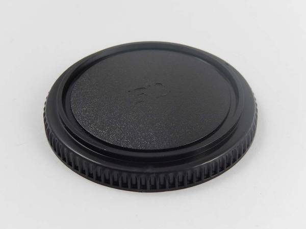 vhbw Gehäusedeckel kompatibel mit Canon Kameras mit einem FD-Bajonett | AV1, AE1, A1 - Kunststoff Schwarz