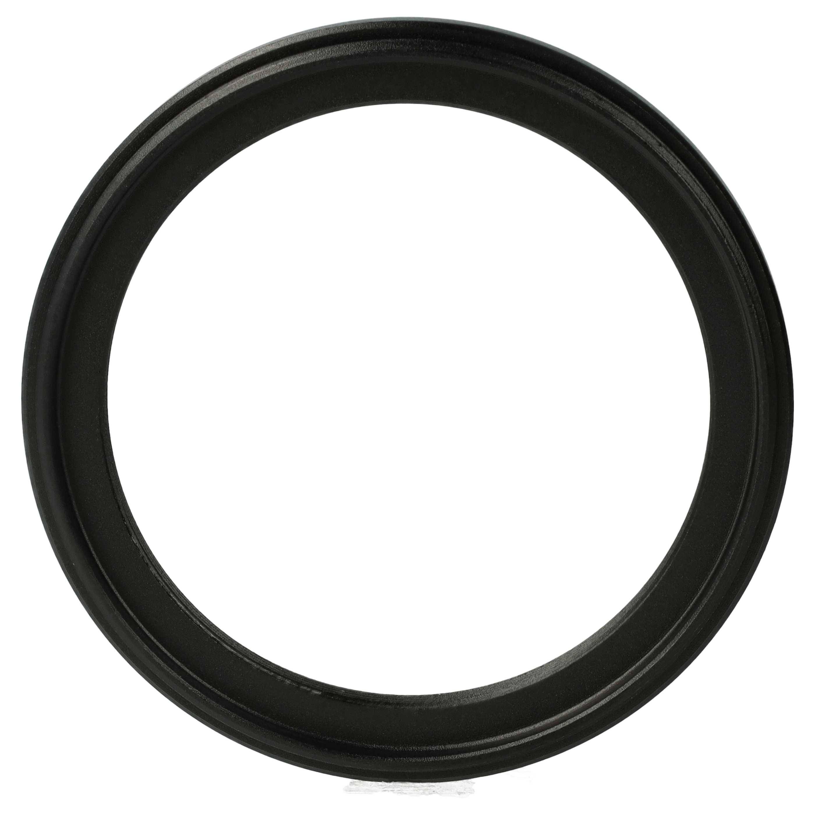 vhbw Step-Down-Ring Adapter 58 mm auf 48 mm für Kamera Objektiv | Filteradapter, Metall Schwarz-2
