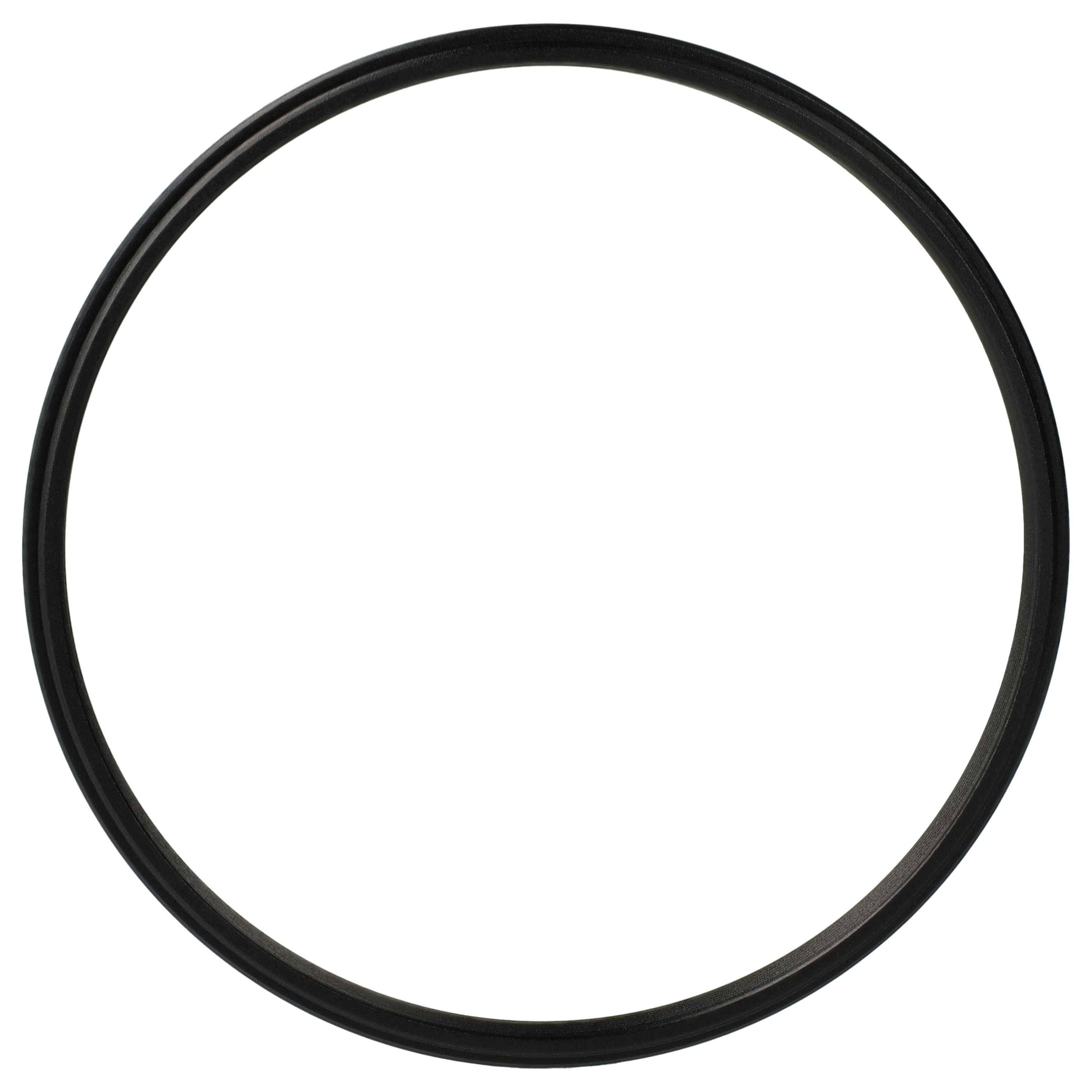 vhbw Step-Down-Ring Adapter 86 mm auf 82 mm für Kamera Objektiv | Filteradapter, Metall Schwarz-2
