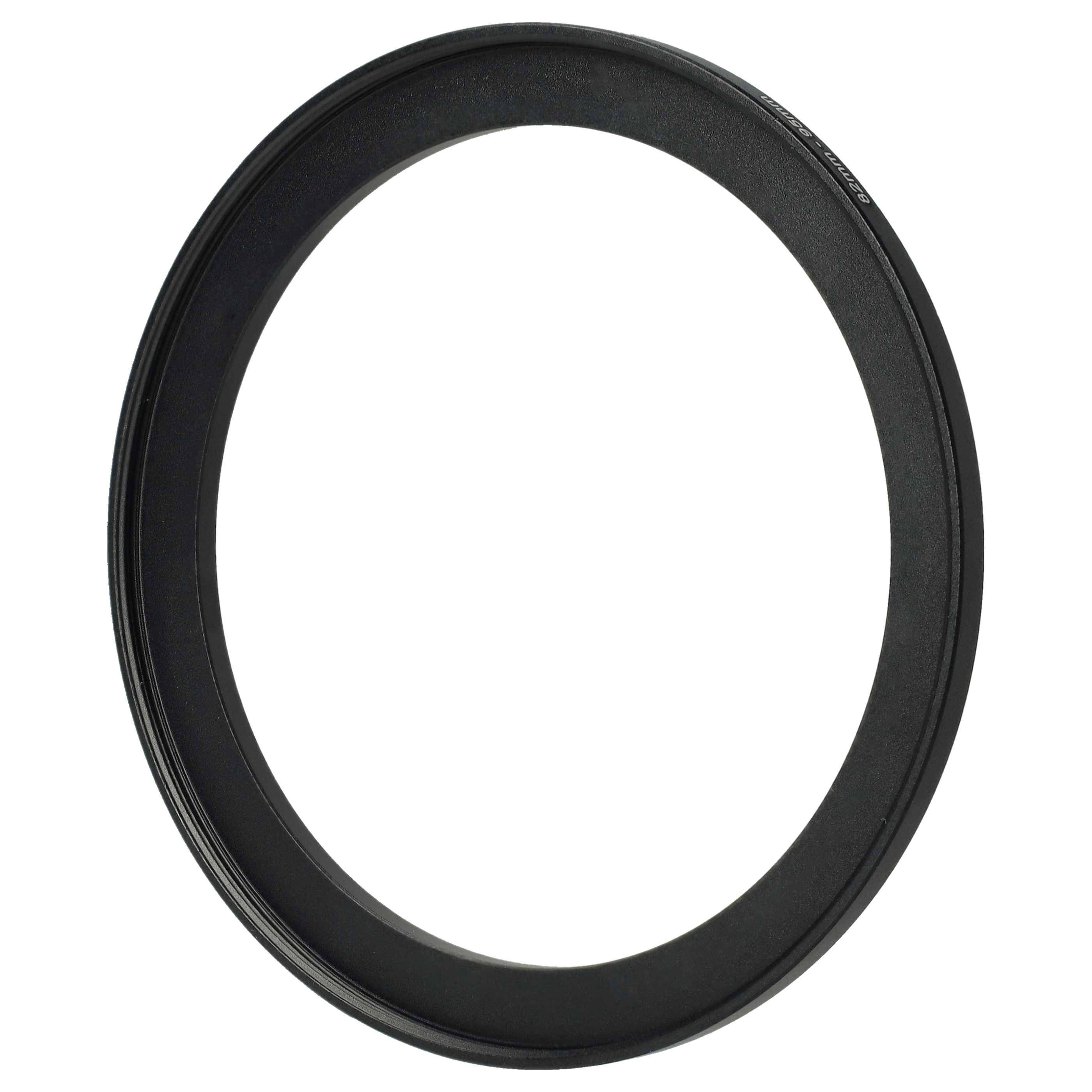 vhbw Step-Up-Ring Adapter 82mm - 95mm für Kamera Objektiv | Filteradapter, Metall Schwarz-2