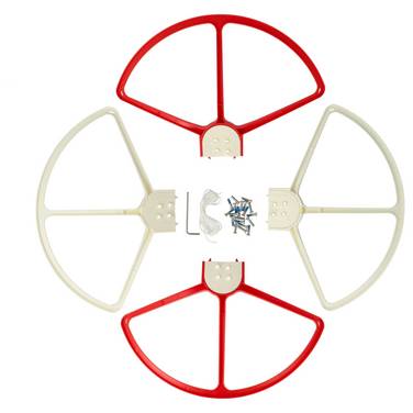 vhbw 4x Propellerschutz kompatibel mit DJI Phantom 2 Vision + plus | FC40, 3 Professional, 3 Advanced, 2 Vision, 2