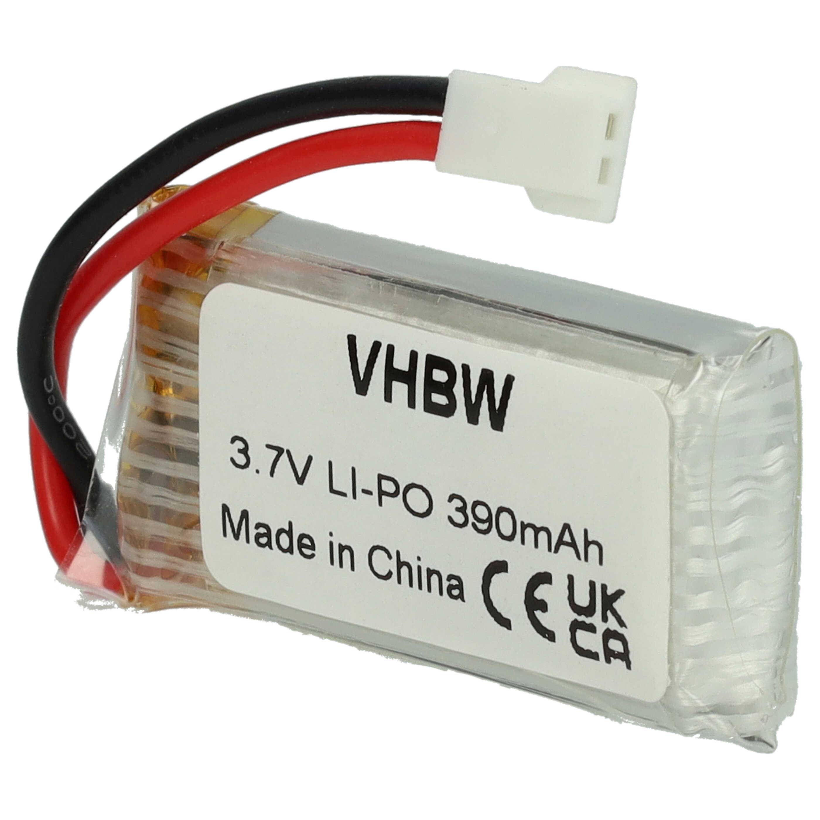 vhbw Akku kompatibel mit UDI RC U816 | Drohne Multicopter Quadrocopter 390mAh (3,7V, Li-Polymer)-1