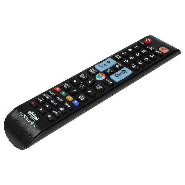 vhbw Fernbedienung kompatibel mit Samsung UE40EH5450 | UE32ES5800, UE37ES5500, UE37ES5700, UE40EH5300 Fernseher, TV -