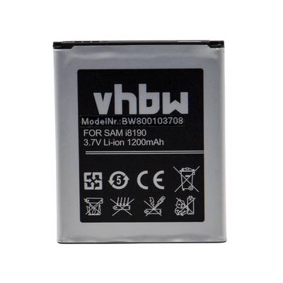 vhbw Akku Ersatz für Samsung EB425161LU | EB-F1M7FLU für Handy Smartphone Telefon (1100 mAh, 3,7 V, Li-Ion)-0