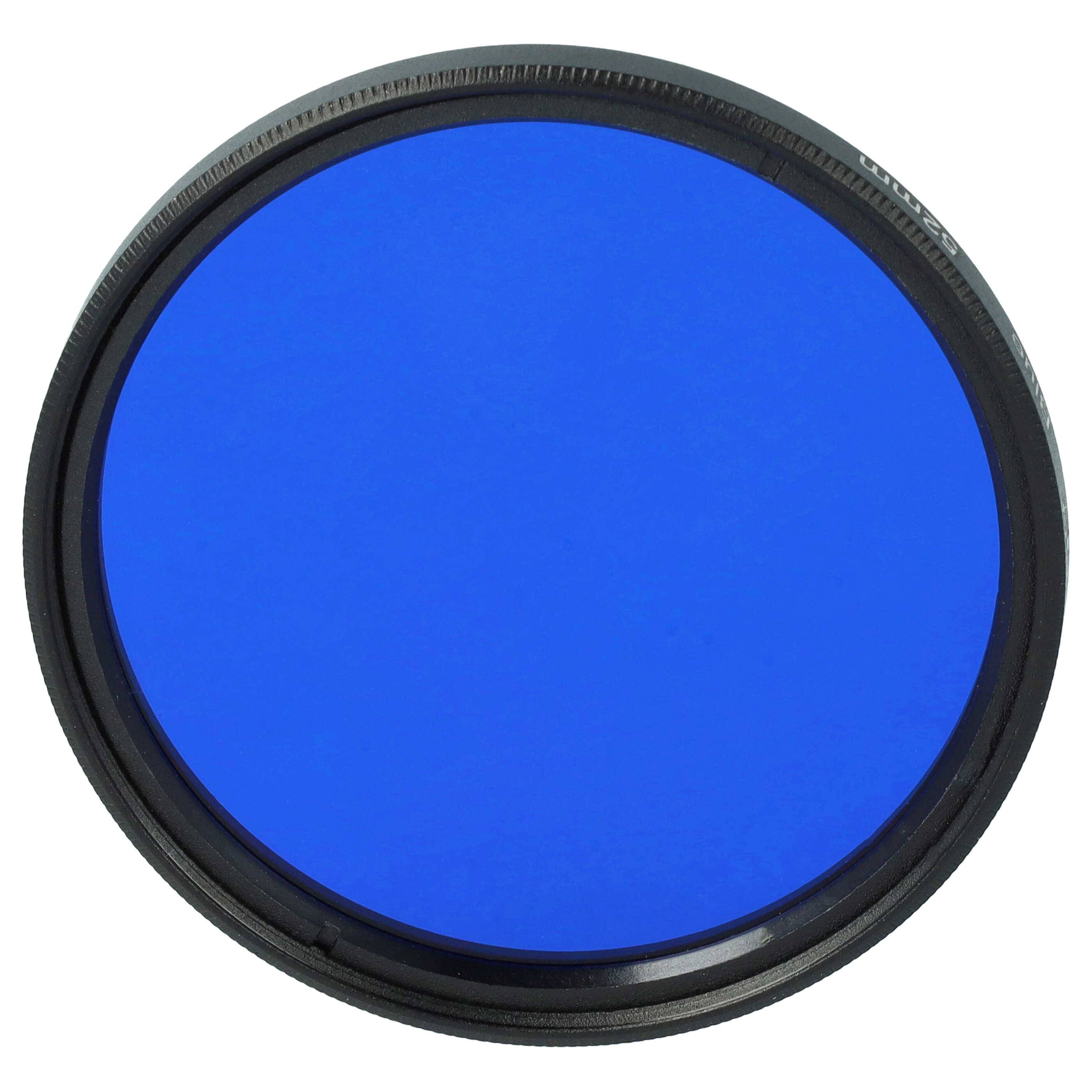 vhbw Universal Farbfilter blau für Kamera Objektive mit 52mm Filtergewinde | Blaufilter-2