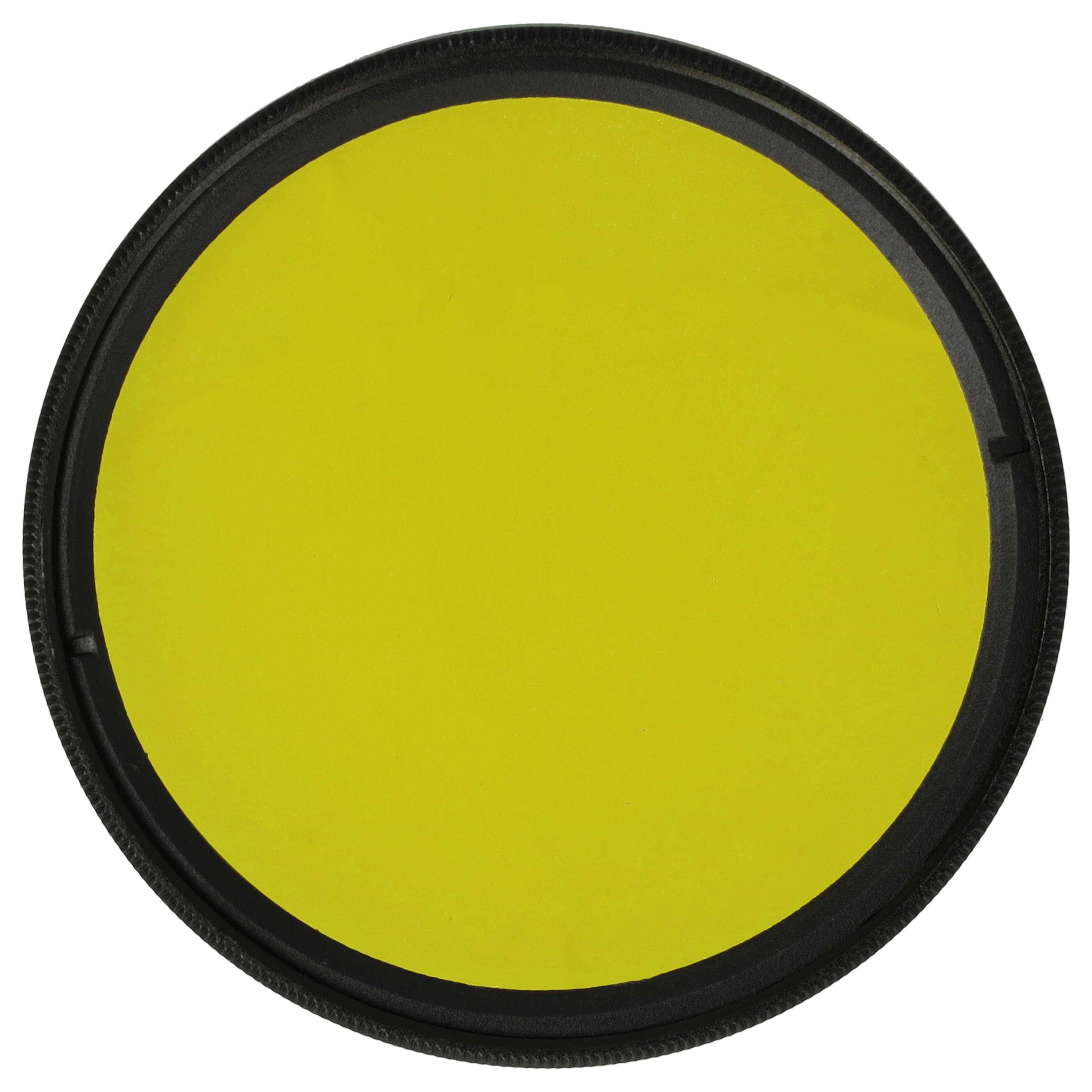 vhbw Universal Farbfilter gelb für Kamera Objektive mit 55mm Filtergewinde | Gelbfilter-3