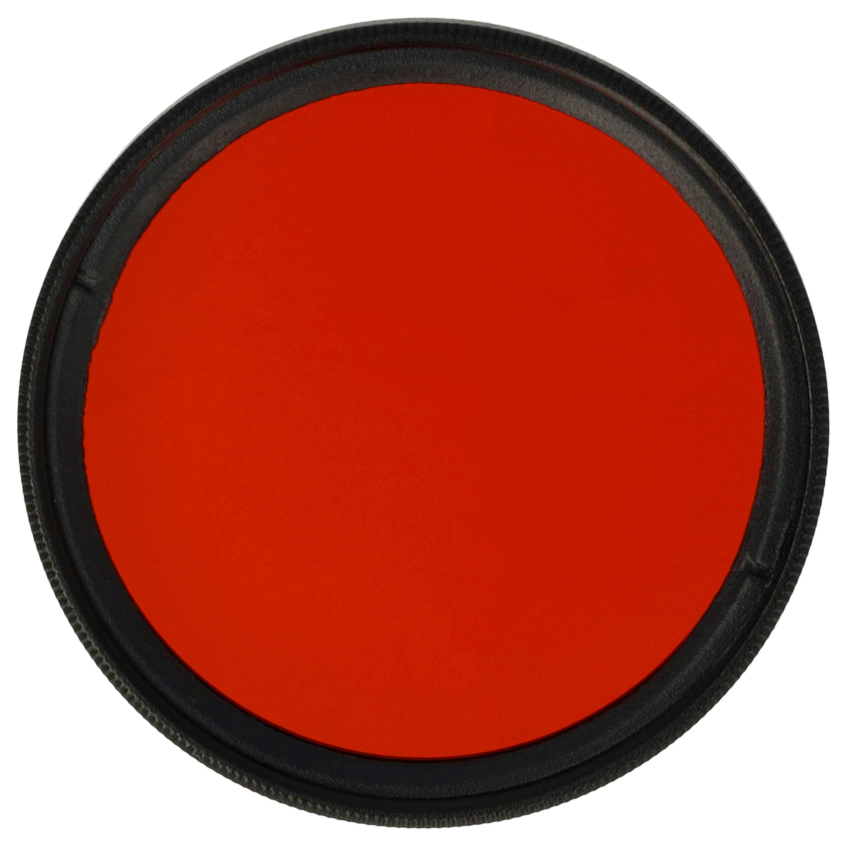vhbw Universal Farbfilter orange für Kamera Objektive | mit 46mm Filtergewinde, Orangefilter-3
