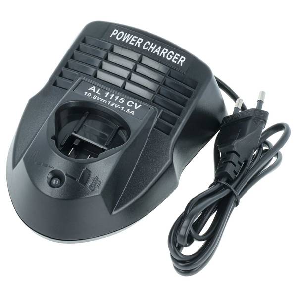 vhbw Ladegerät kompatibel mit Bosch GSR 10.8 V-Li | GSR 10.8 V-LiQ, GUS 10.8 V-LI, GWB 10.8-LI, GWB 10.8 V-LI Werkzeug