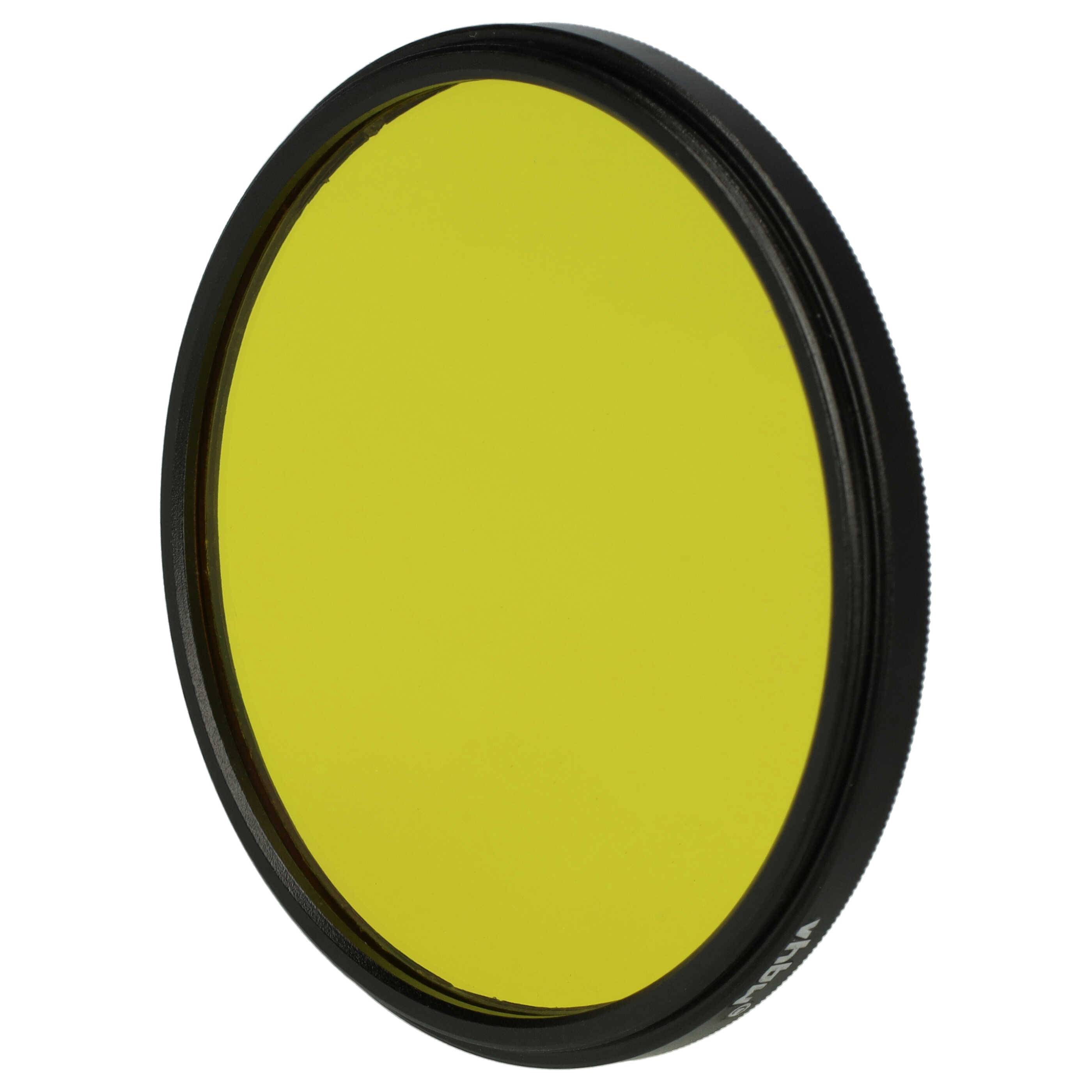 vhbw Universal Farbfilter gelb für Kamera Objektive mit 67mm Filtergewinde | Gelbfilter-1