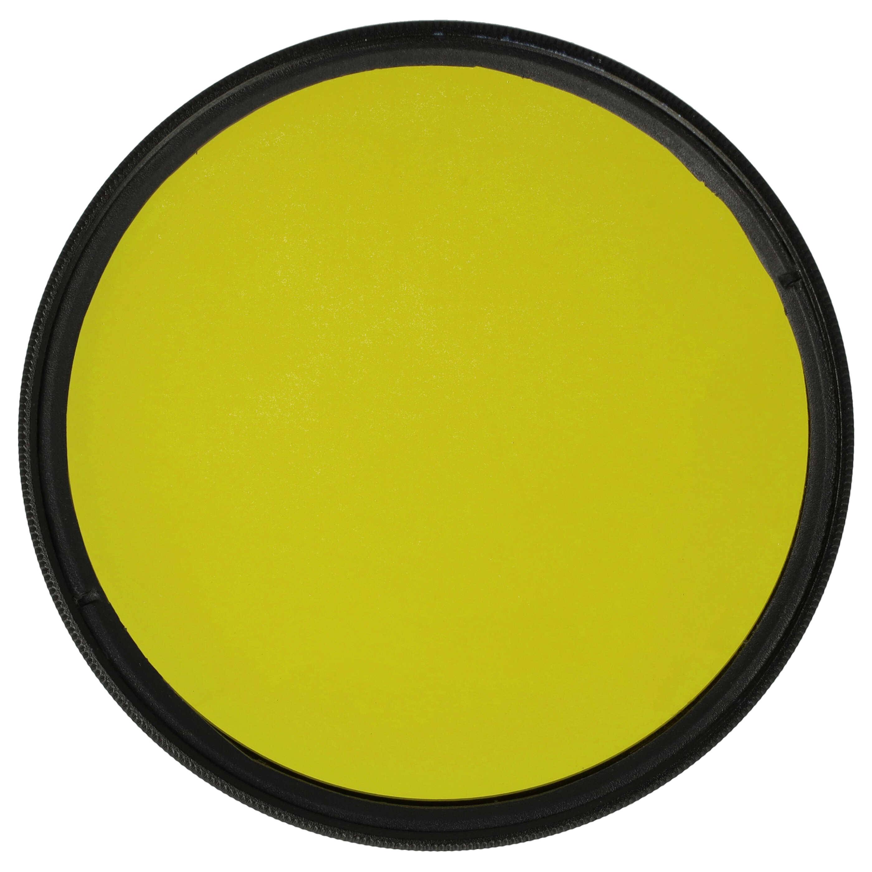 vhbw Universal Farbfilter gelb für Kamera Objektive mit 67mm Filtergewinde | Gelbfilter-3