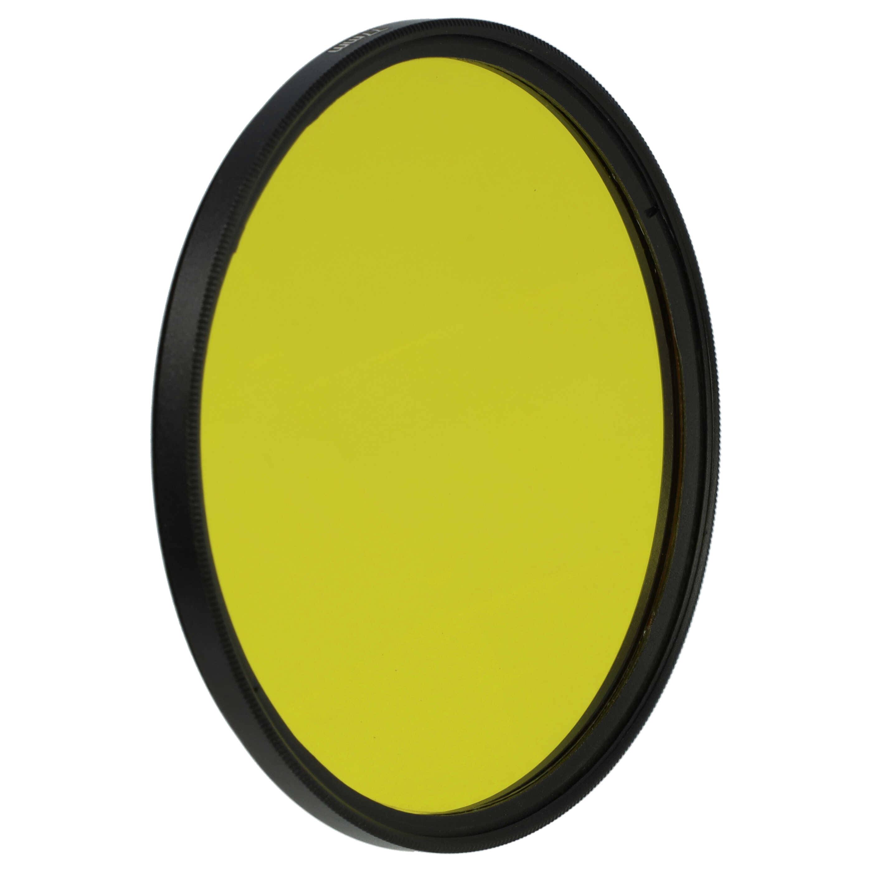 vhbw Universal Farbfilter gelb für Kamera Objektive mit 77mm Filtergewinde | Gelbfilter-1