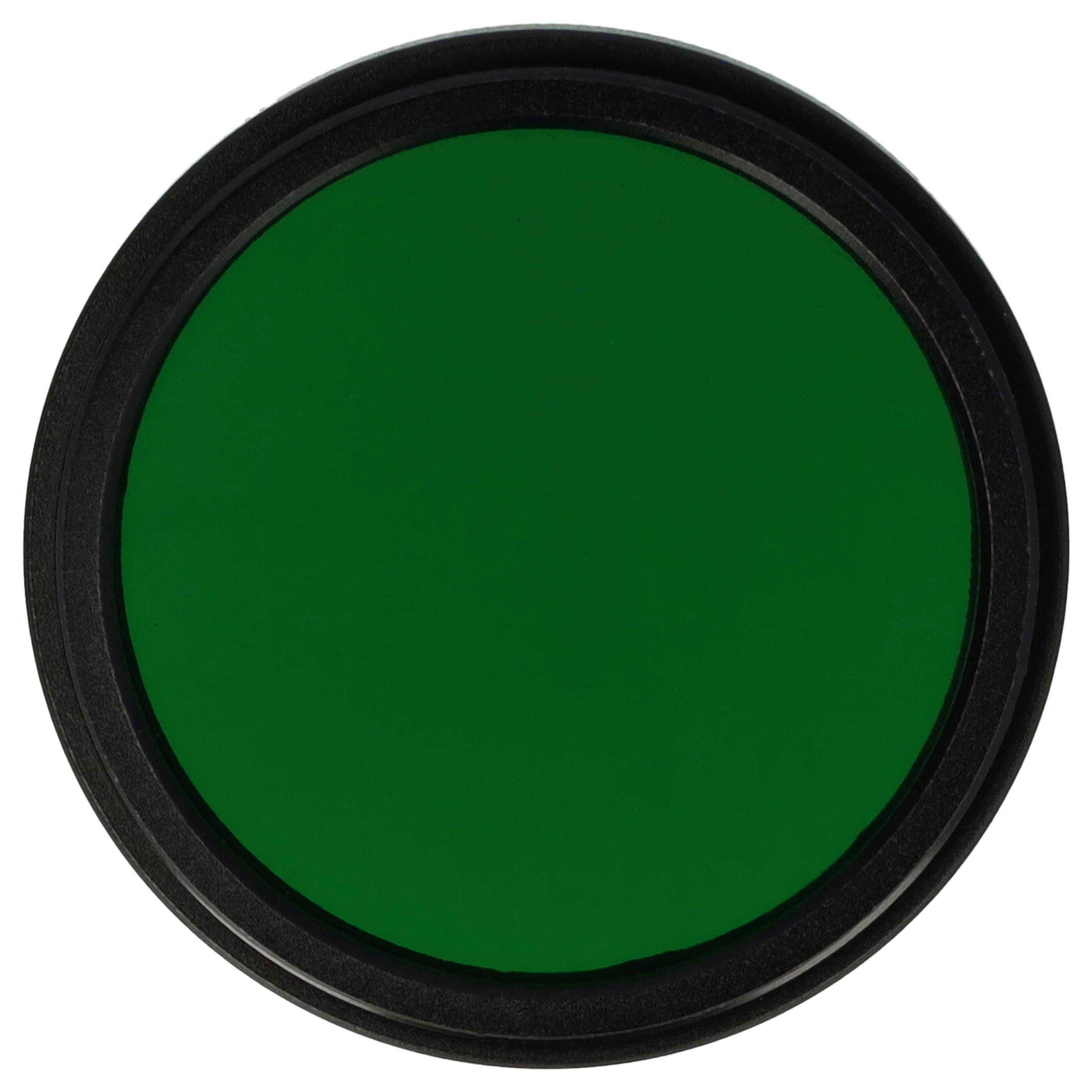 vhbw Universal Farbfilter grün für Kamera Objektive mit 37mm Filtergewinde | Grünfilter-2