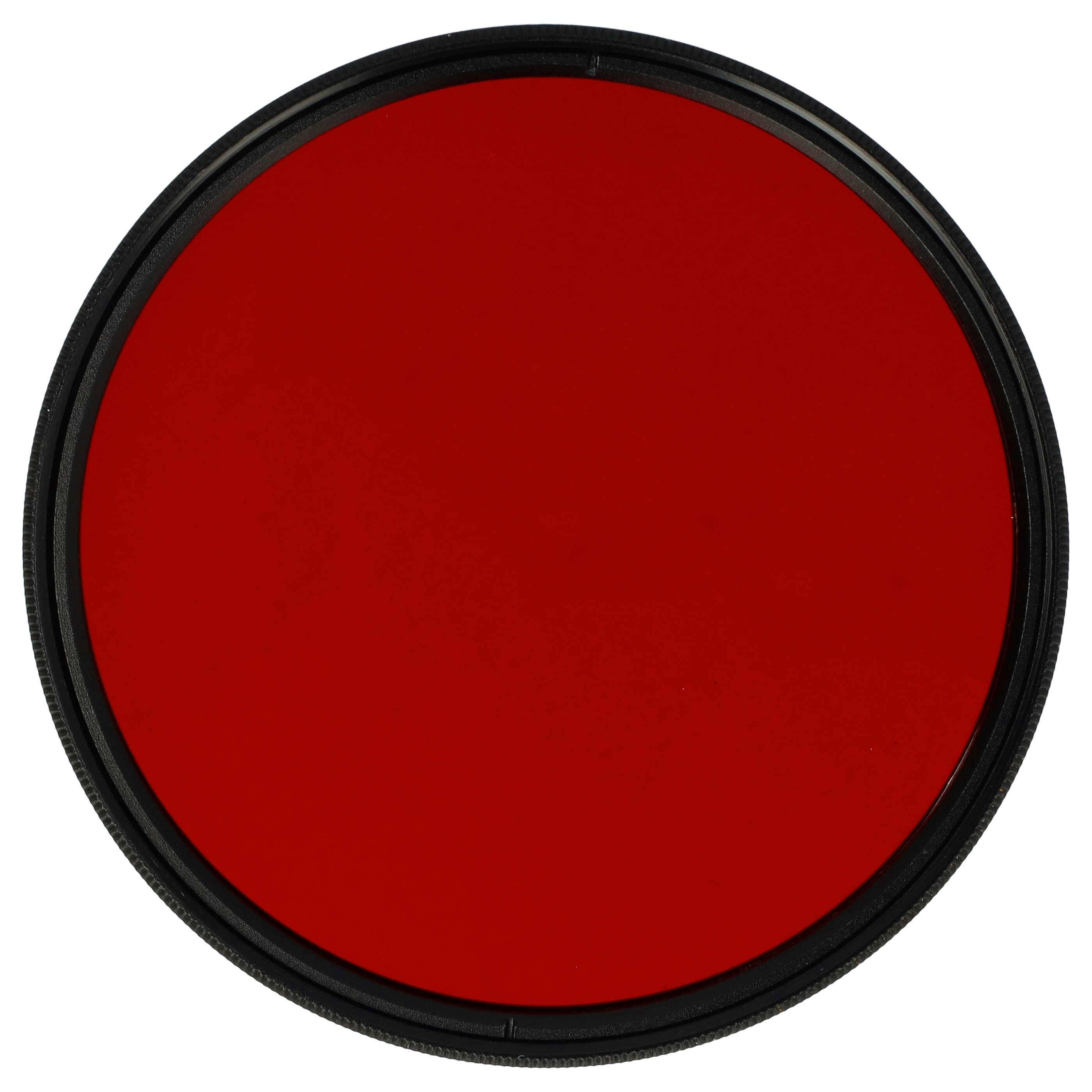 vhbw Universal Farbfilter rot für Kamera Objektive mit 67mm Filtergewinde | Rotfilter-2