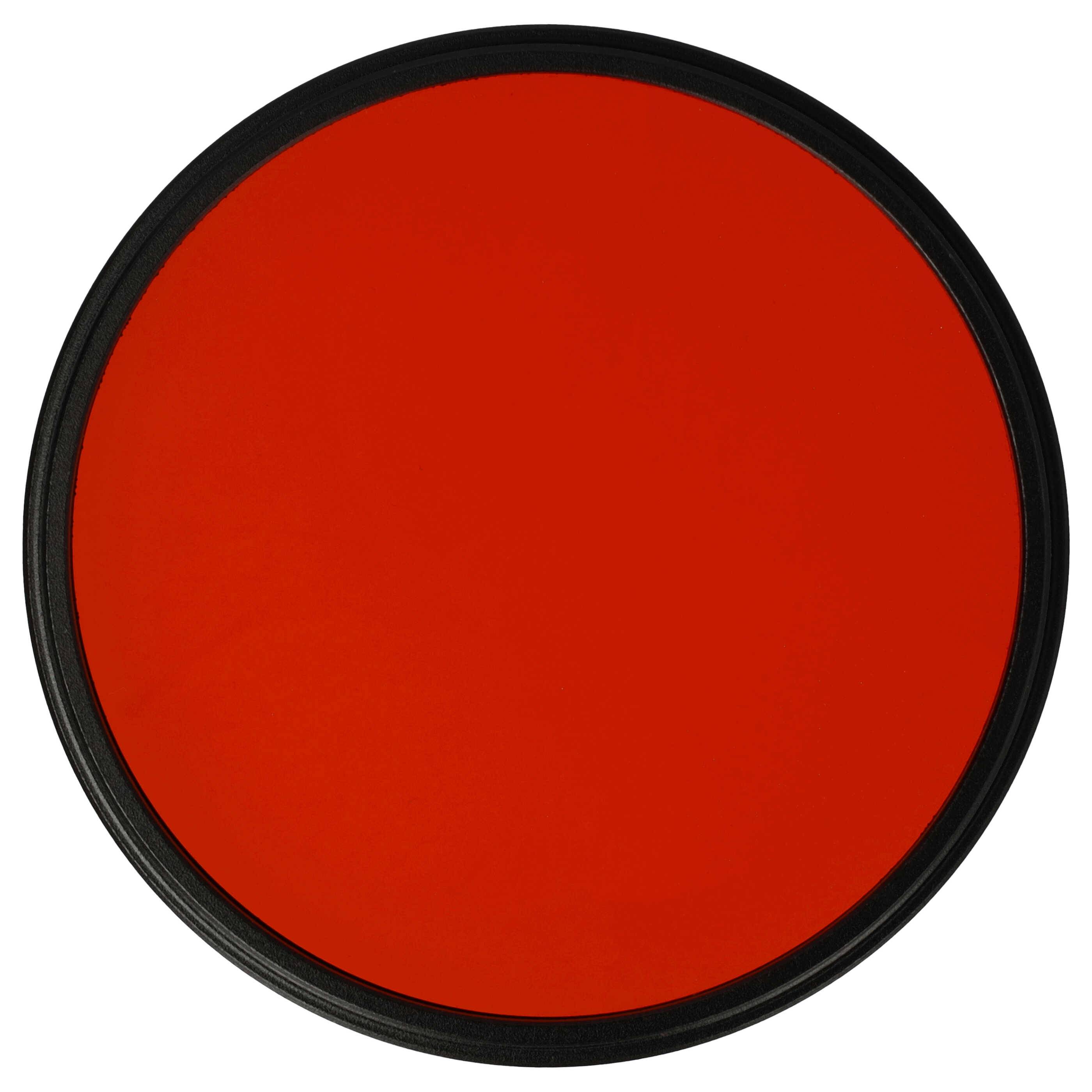 vhbw Universal Farbfilter orange für Kamera Objektive | mit 72mm Filtergewinde, Orangefilter-3