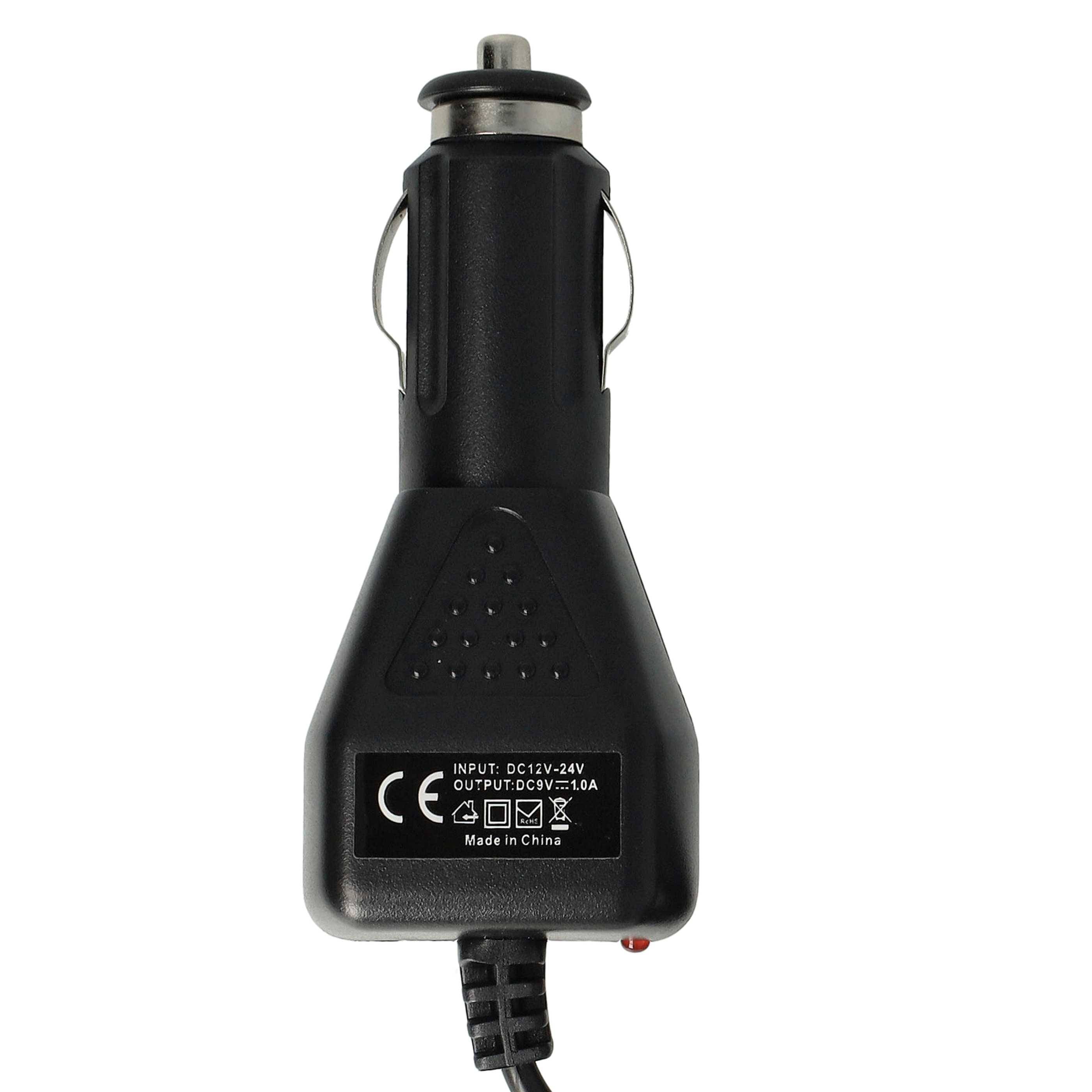vhbw KFZ-Ladekabel kompatibel mit Philips PD-7030 | PD7032, PD9122, PD7025, PD7030/07, PD7030/12 DVD-Player - 12V-4
