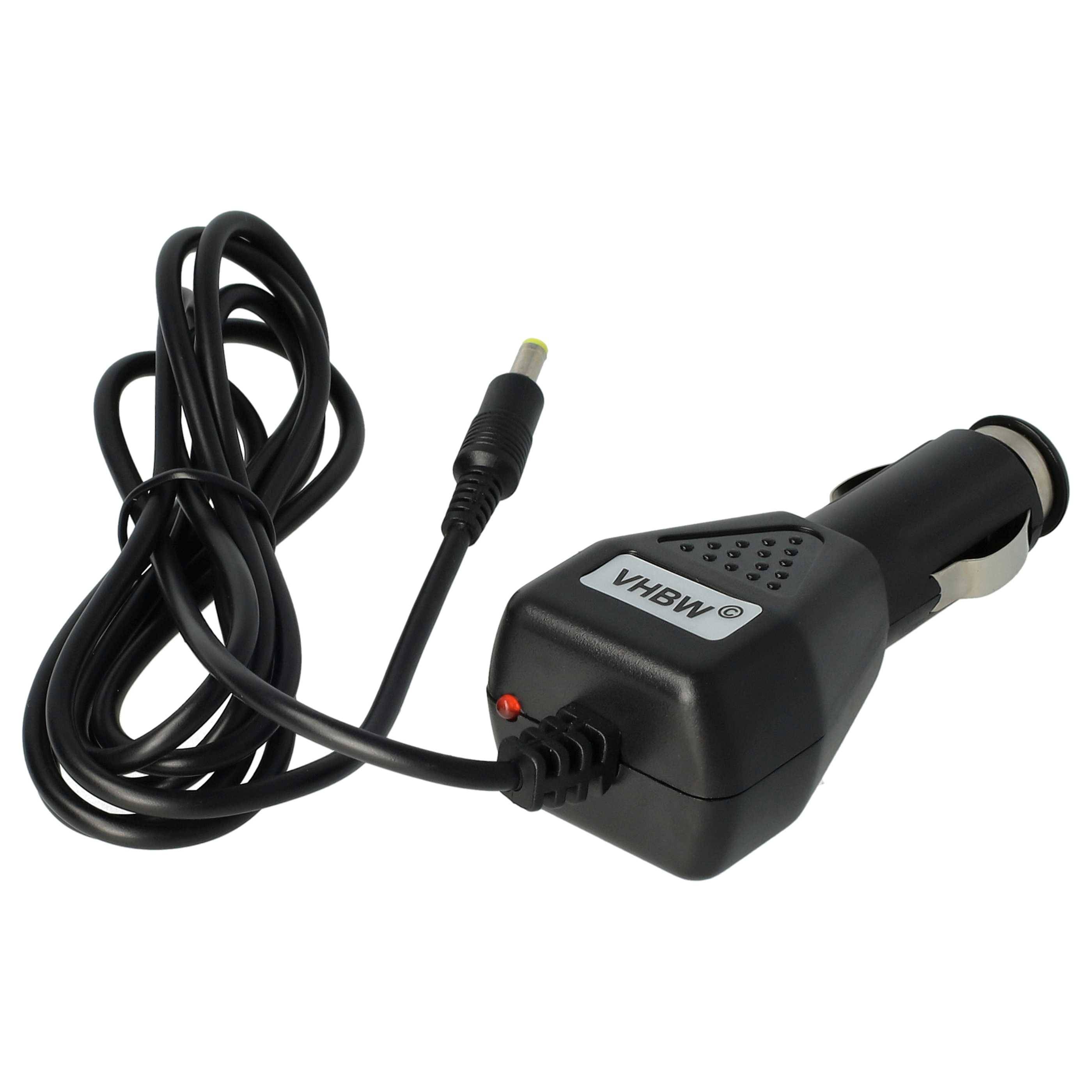 vhbw KFZ-Ladekabel Ersatz für Philips 314011833821 für DVD-Player | 12V Ladegerät Schwarz-1
