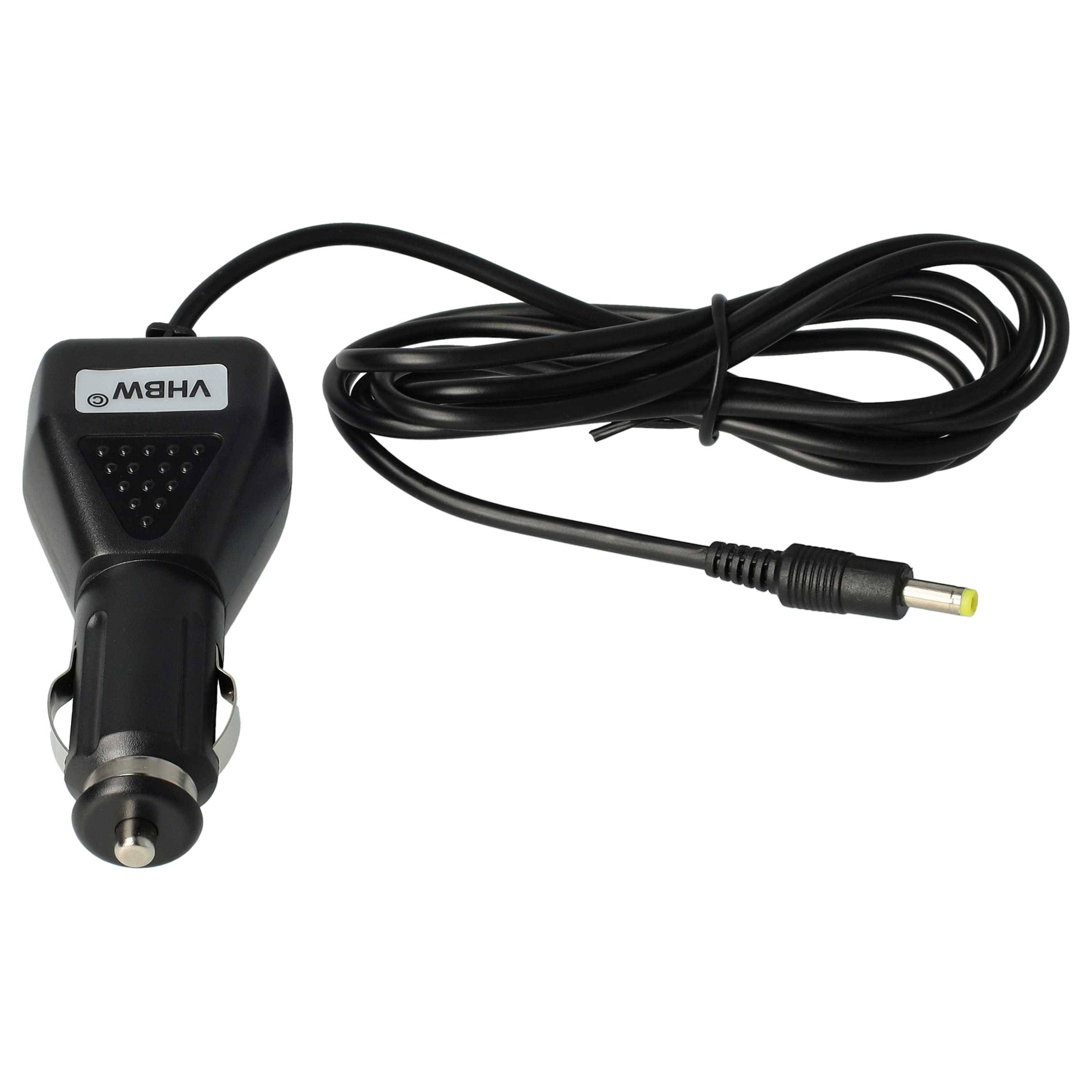 vhbw KFZ-Ladekabel Ersatz für Philips 314011833821 für DVD-Player | 12V Ladegerät Schwarz-2